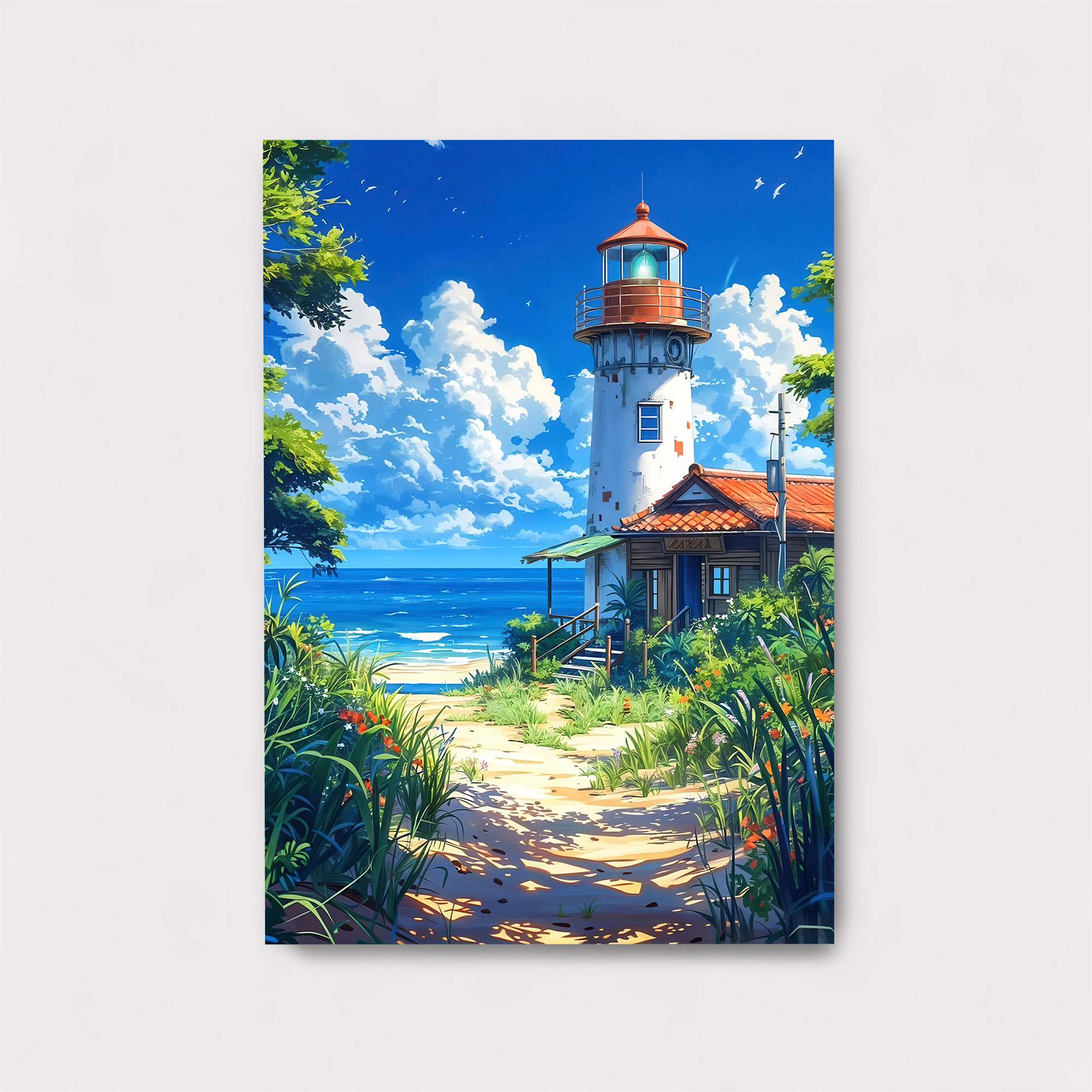 Lighthouse Serenity Safe Wall Magnetic / M