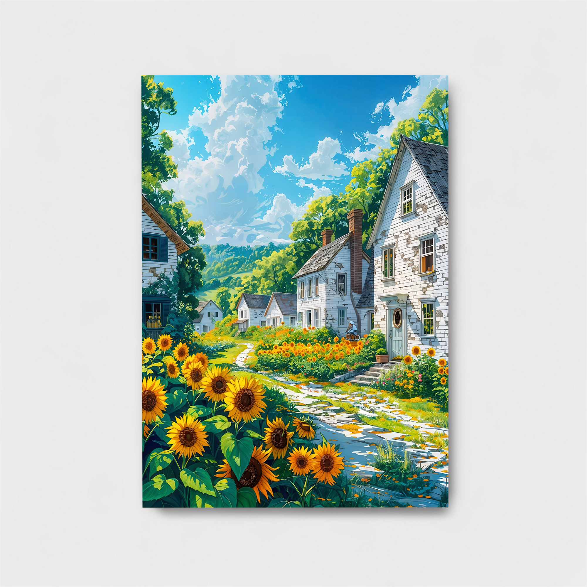 Sunflower Serenity Safe Wall Magnetic / M