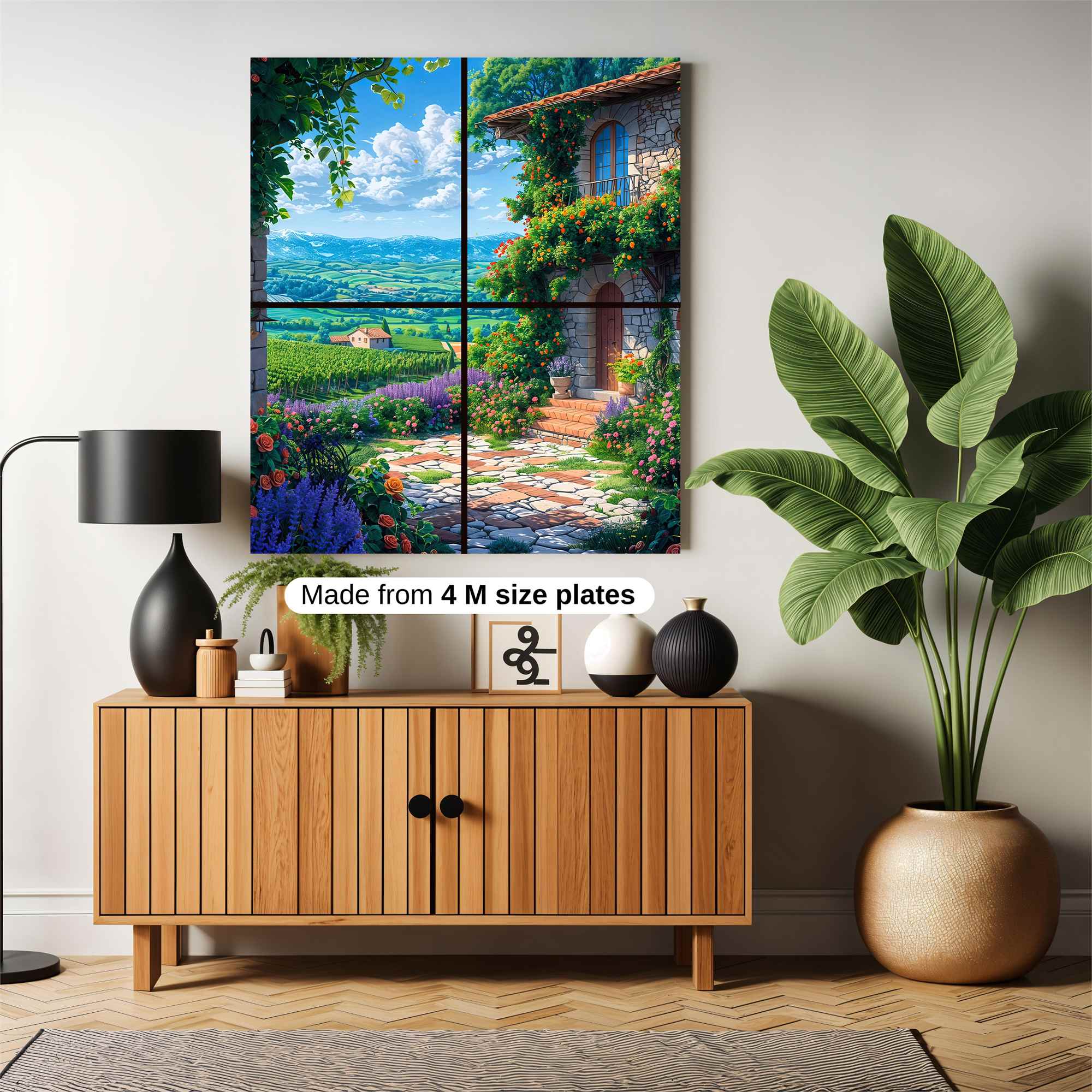 Vineyard Bliss Safe Wall Magnetic / M