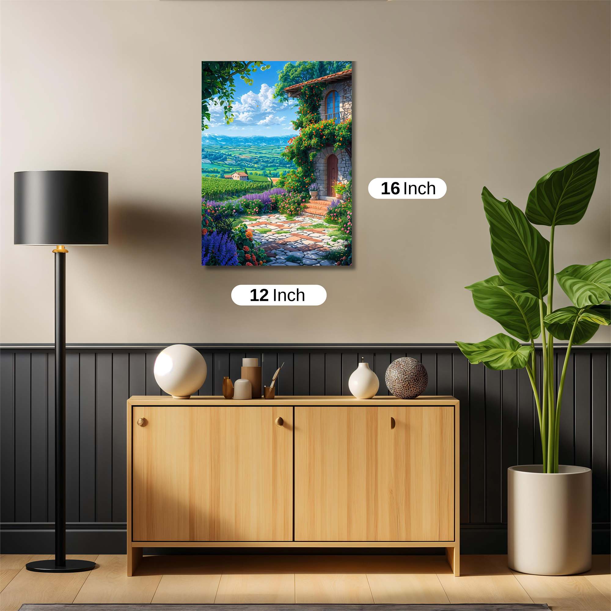 Vineyard Bliss Safe Wall Magnetic / M
