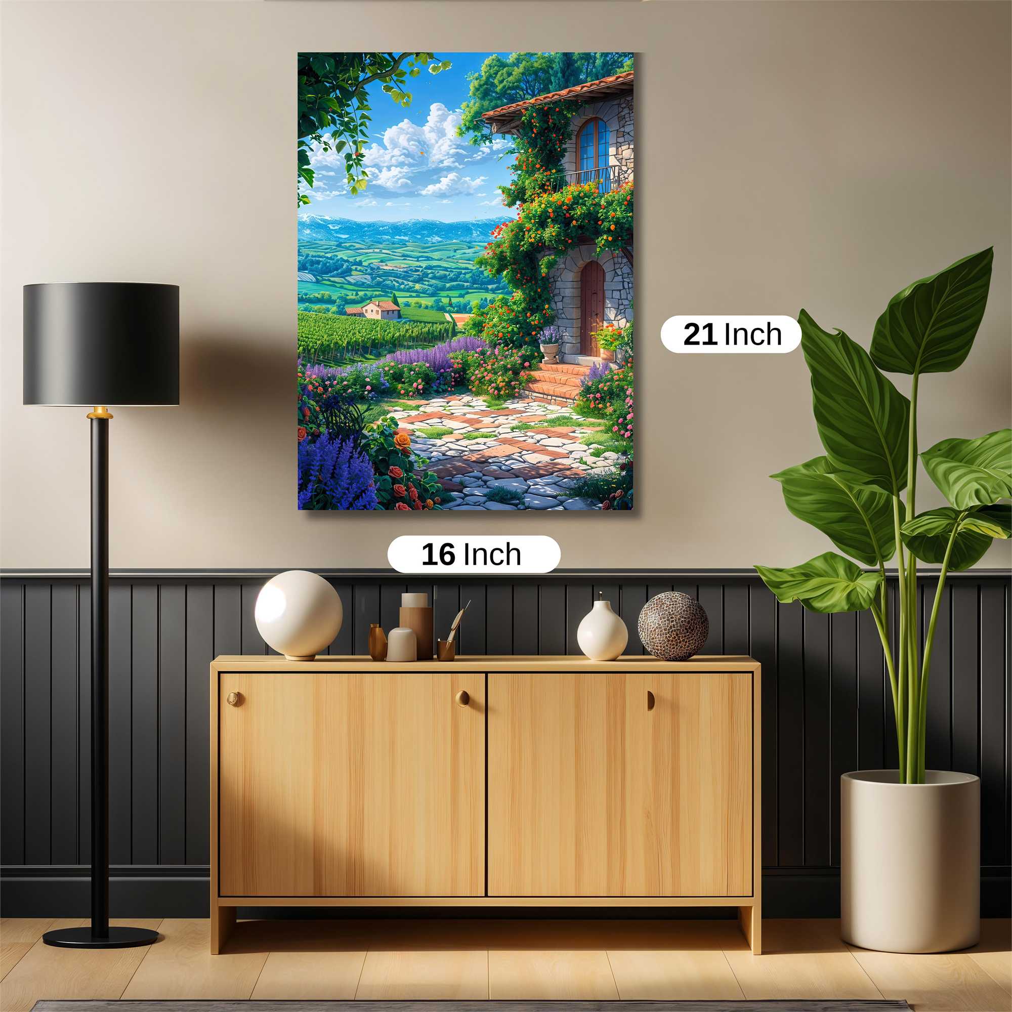 Vineyard Bliss Safe Wall Magnetic / M