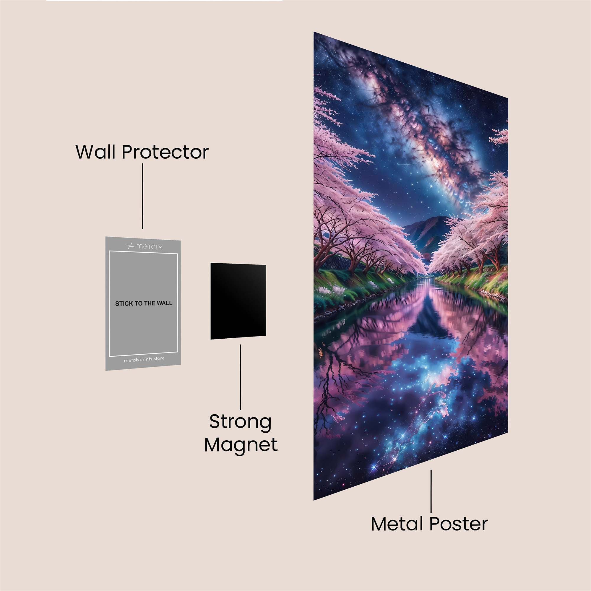 Galactic Serenity Safe Wall Magnetic / M
