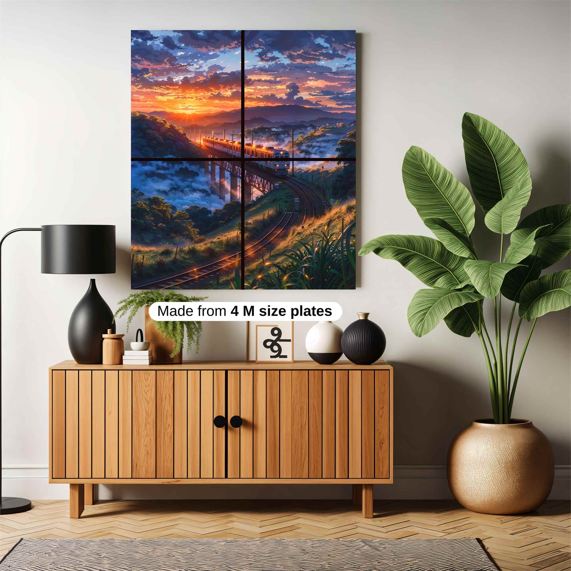 Sunset Journey Safe Wall Magnetic / M