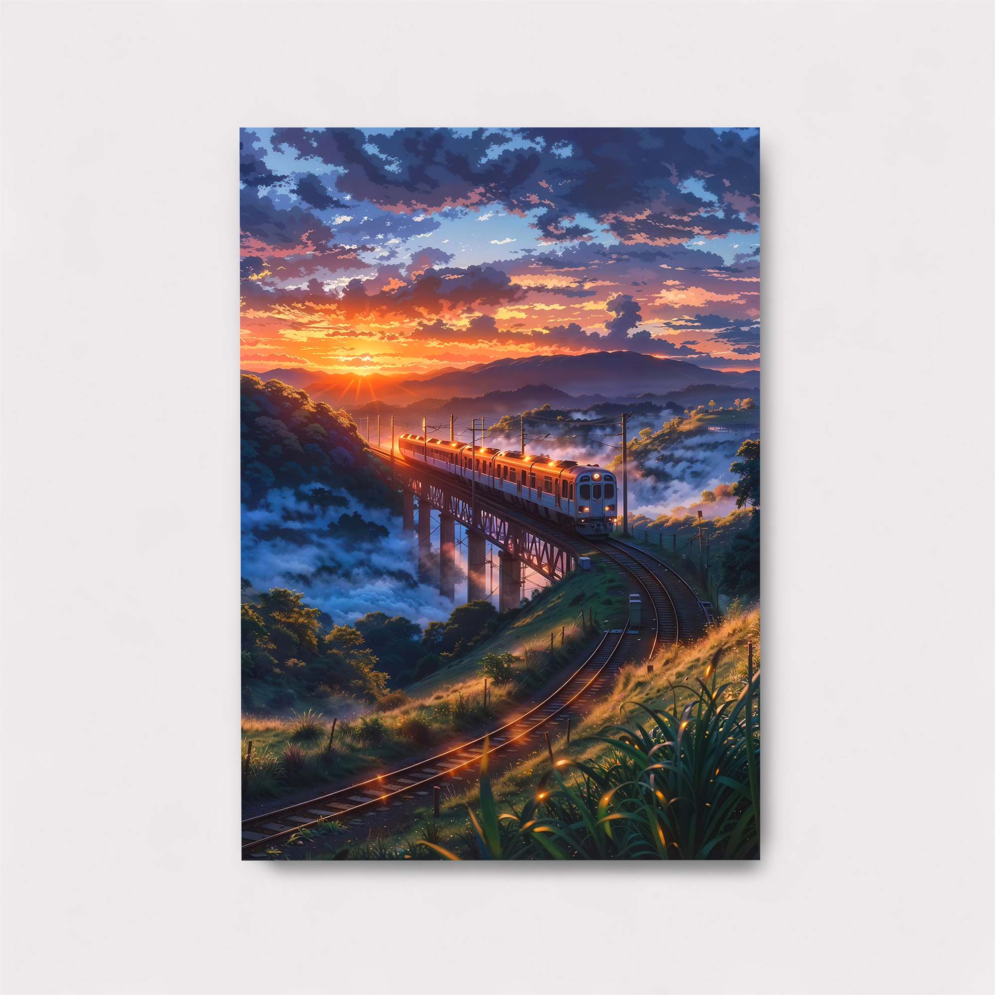 Sunset Journey Safe Wall Magnetic / M