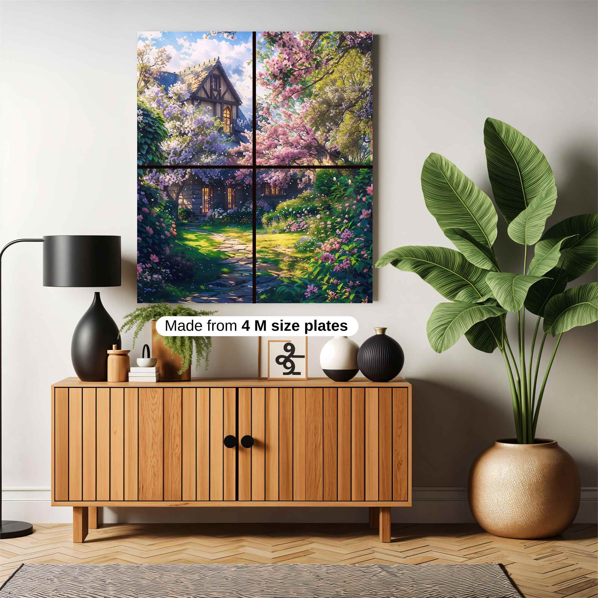 Cottage Serenity Safe Wall Magnetic / M