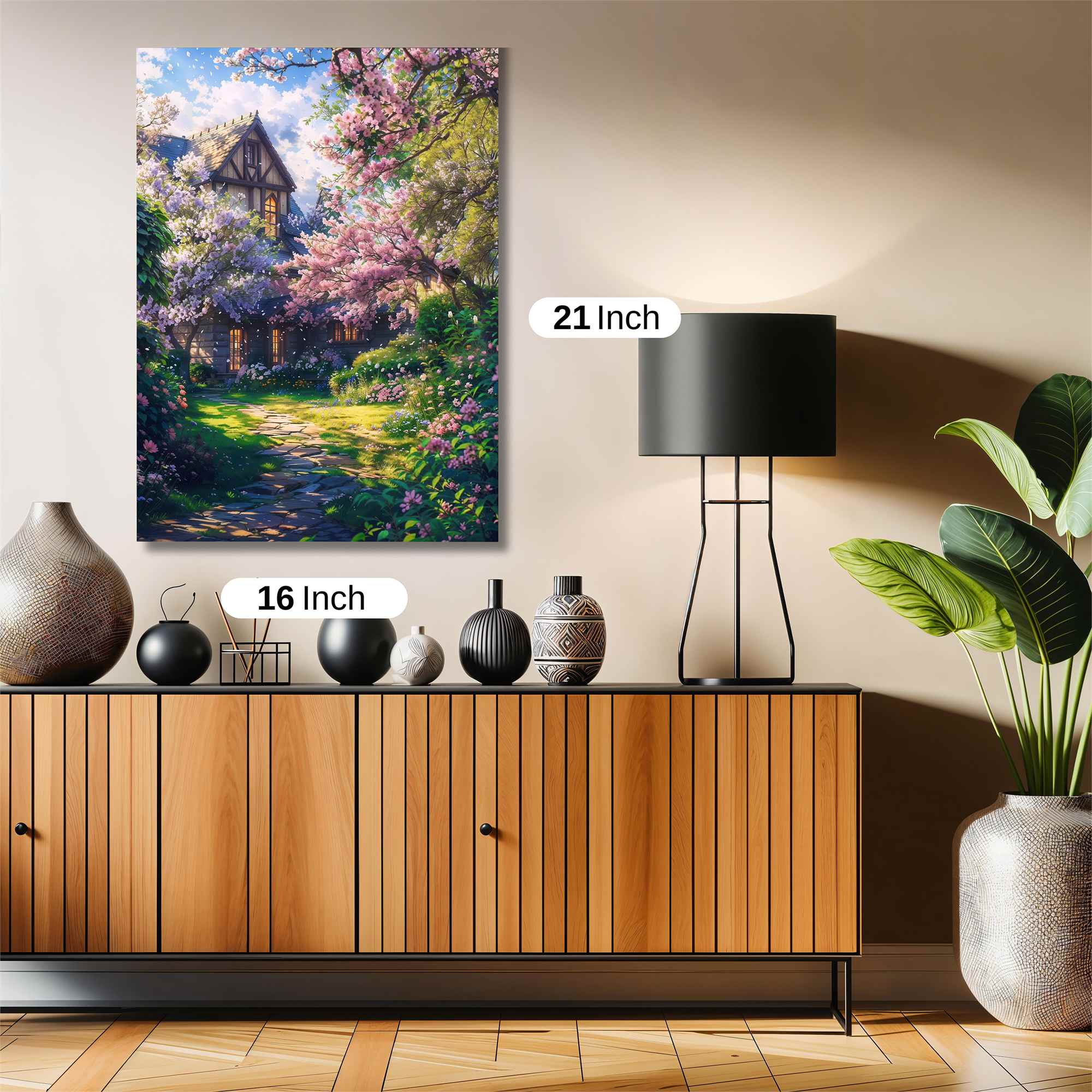 Cottage Serenity Safe Wall Magnetic / M