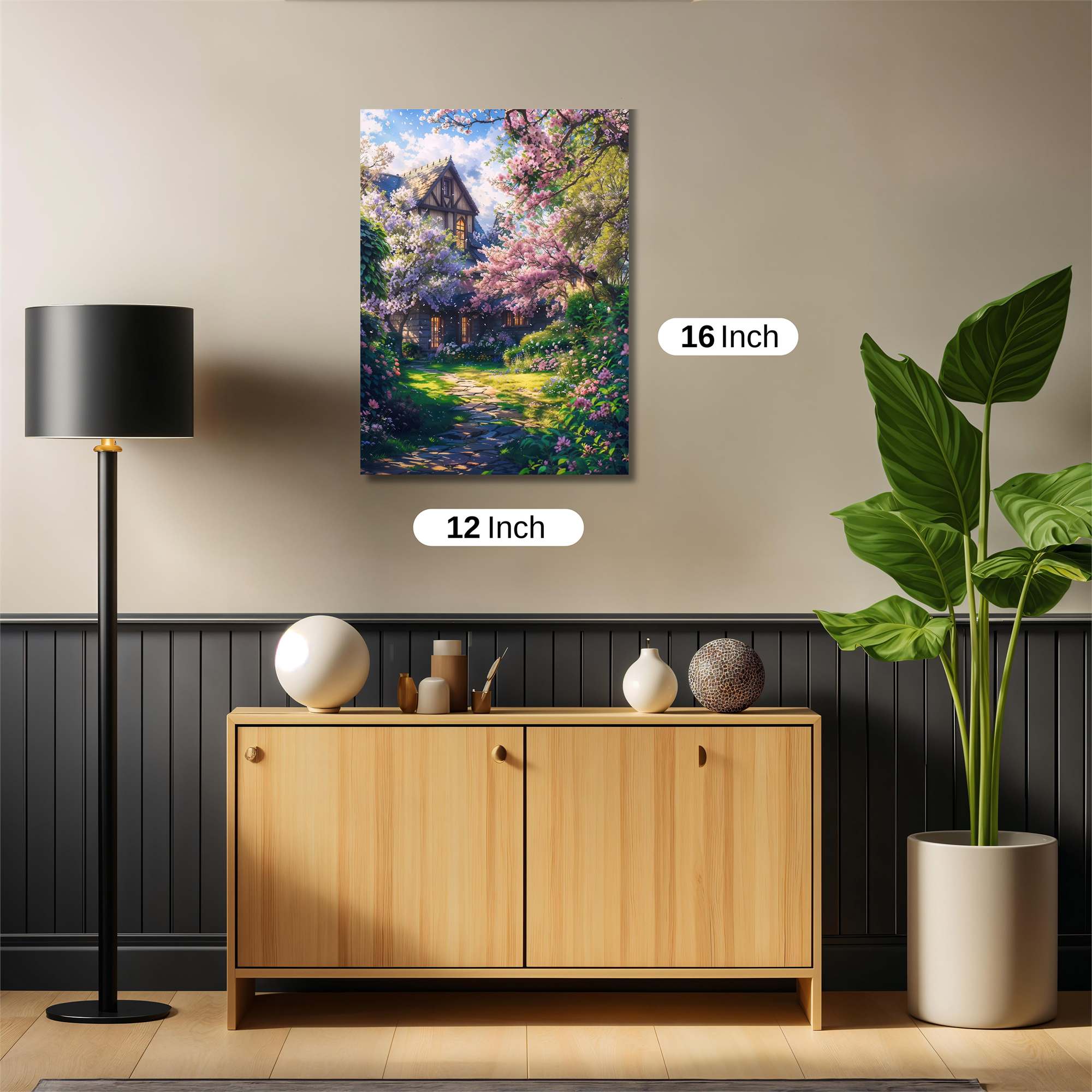 Cottage Serenity Safe Wall Magnetic / M