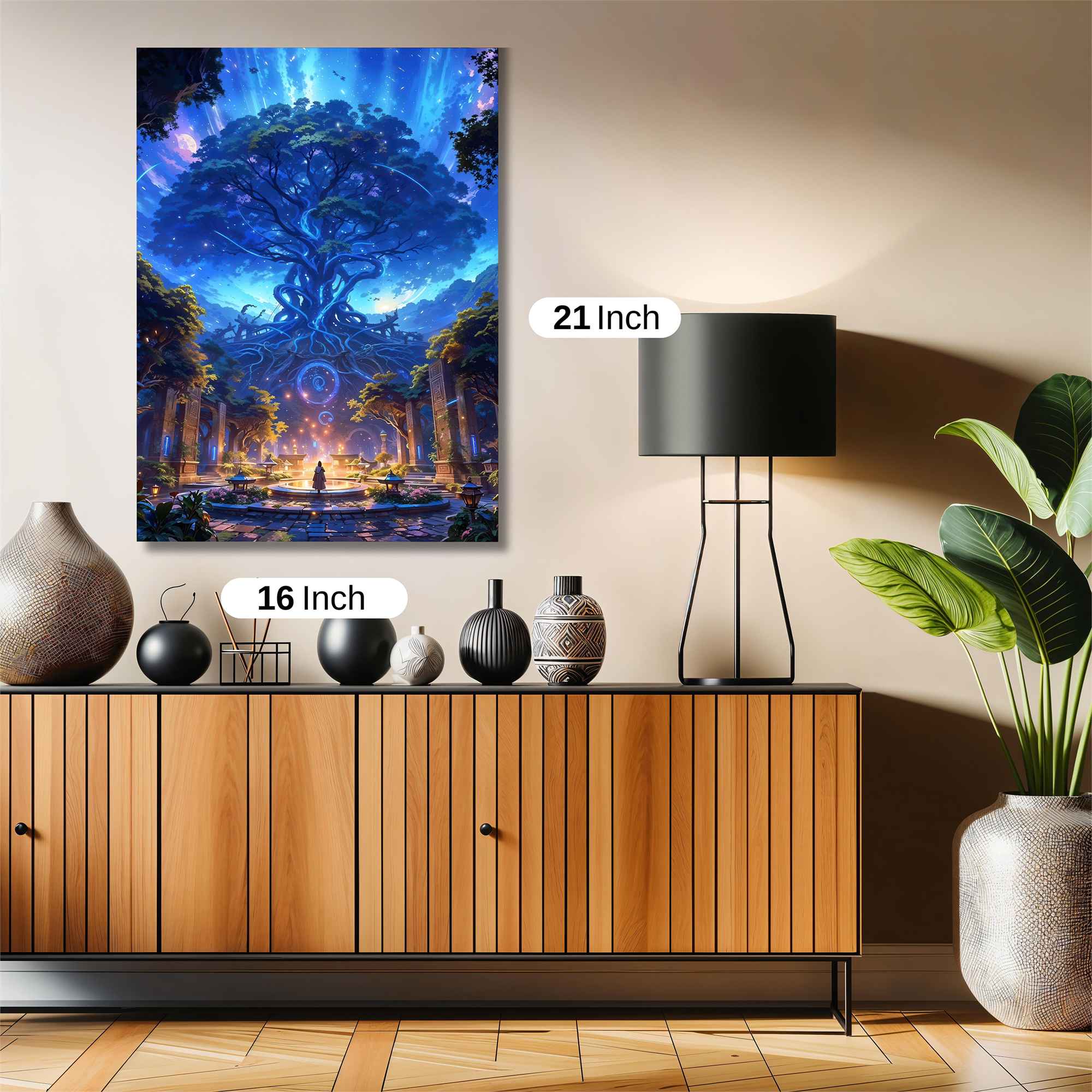 Yggdrasil Enchantment Safe Wall Magnetic / M