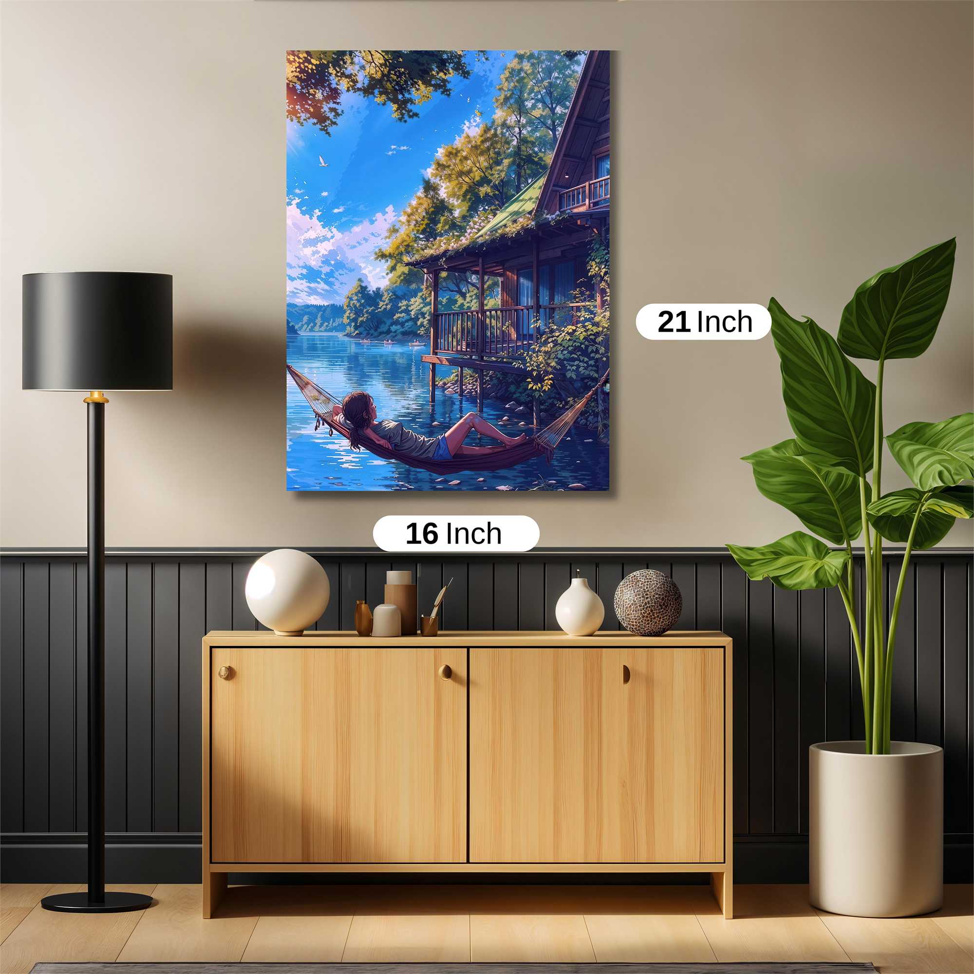 Hammock Serenity Safe Wall Magnetic / M