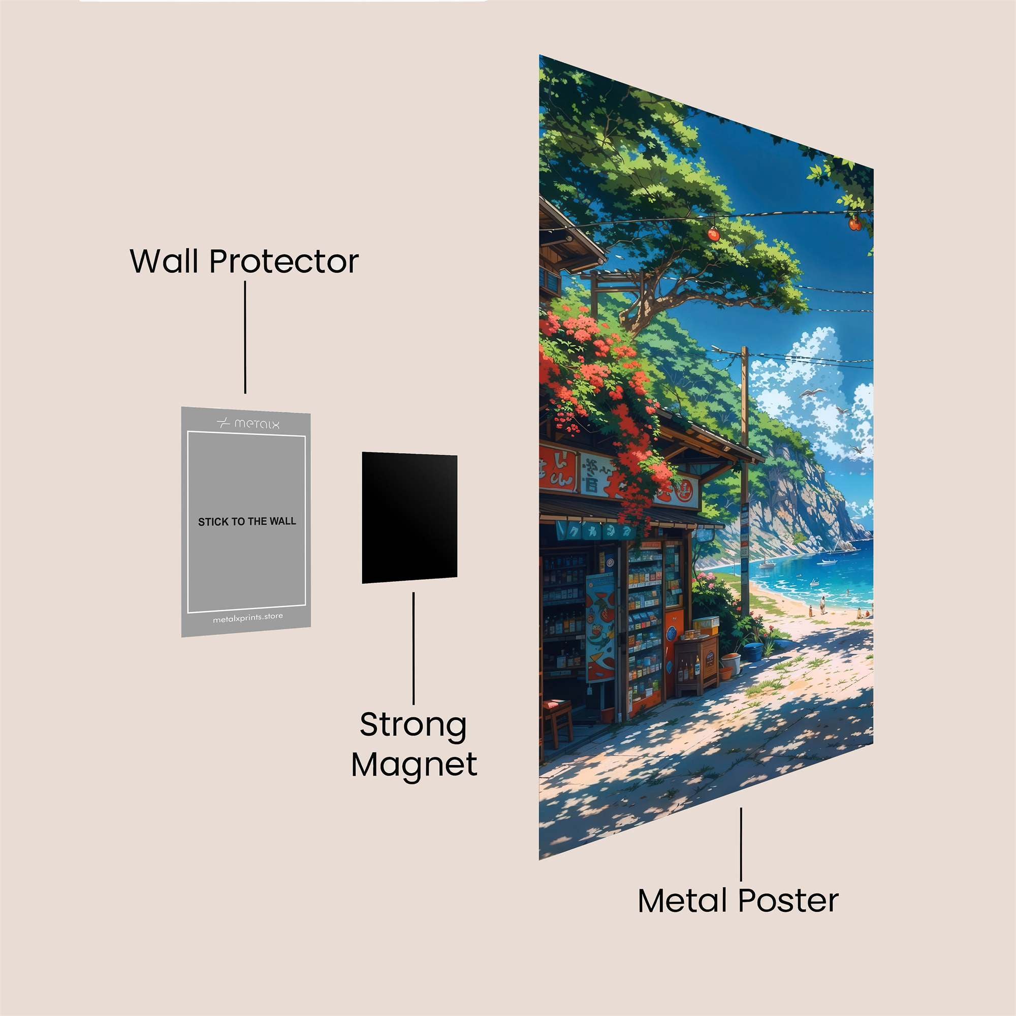 Makoto's Bliss Safe Wall Magnetic / M