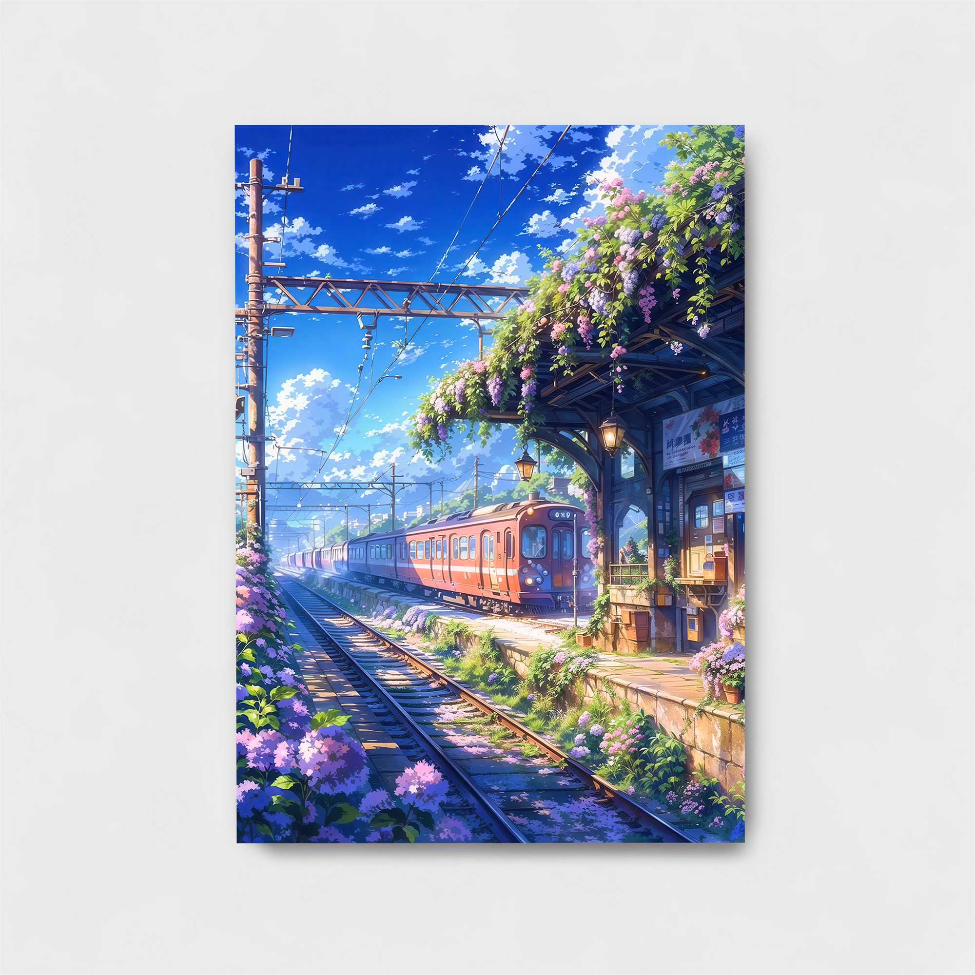 Train Tranquil Safe Wall Magnetic / M