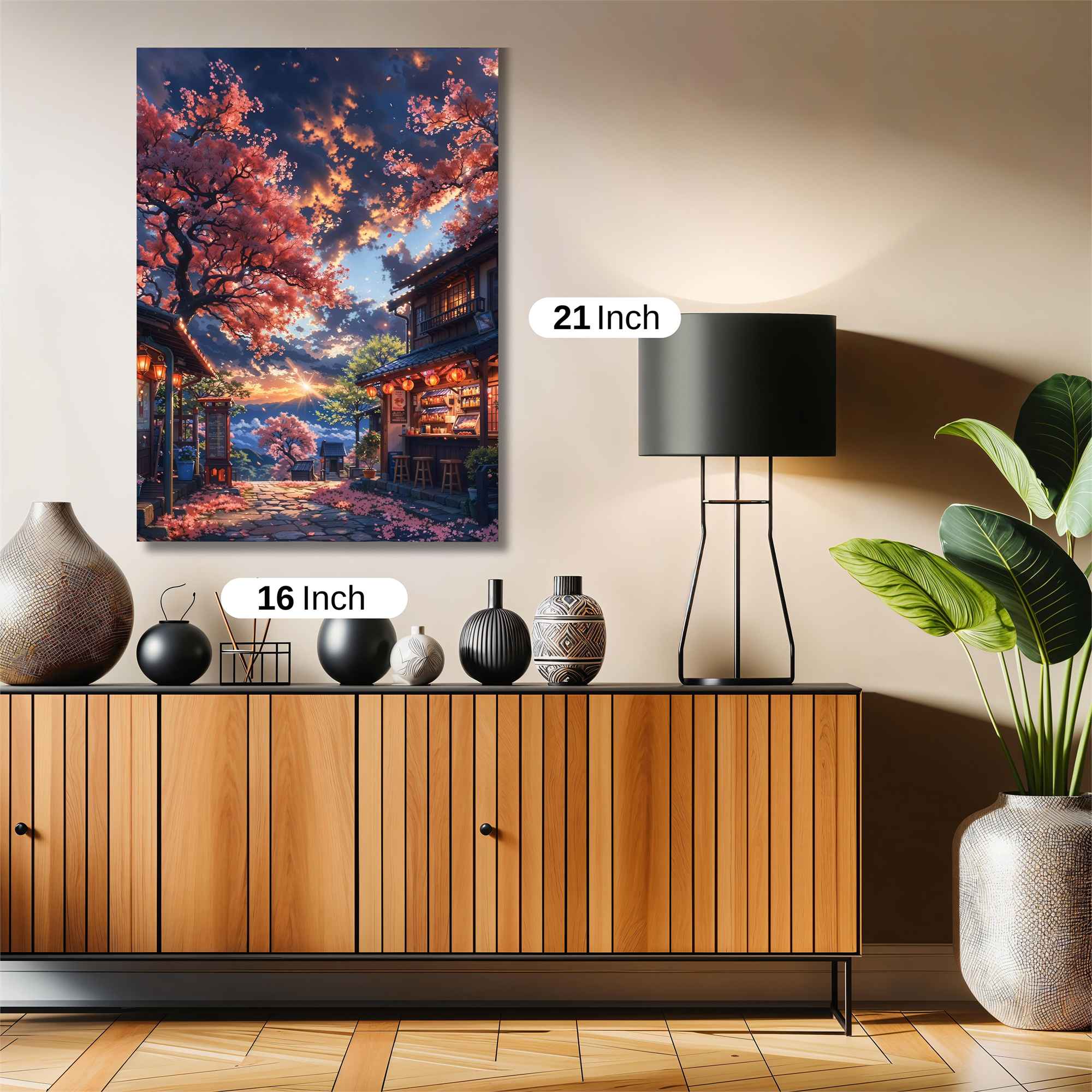 Sakura Serenity Safe Wall Magnetic / M