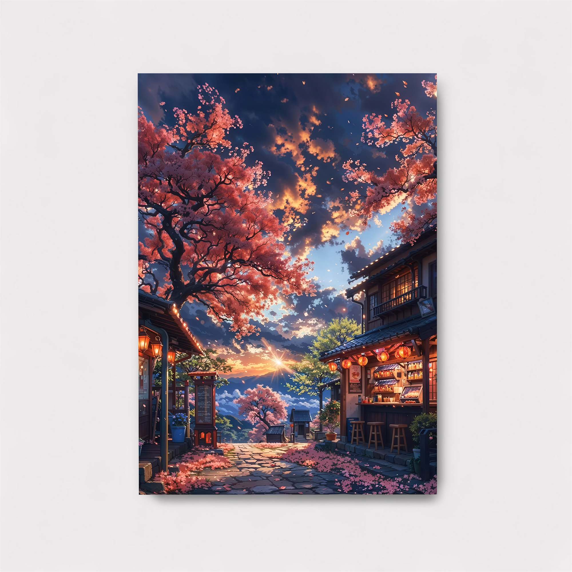 Sakura Serenity Safe Wall Magnetic / M