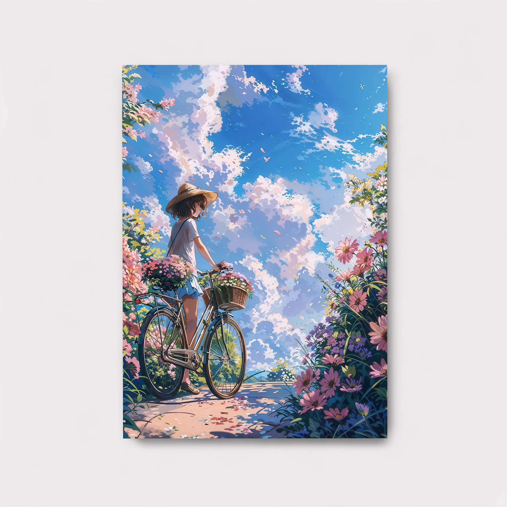 Floral Serenity Safe Wall Magnetic / M