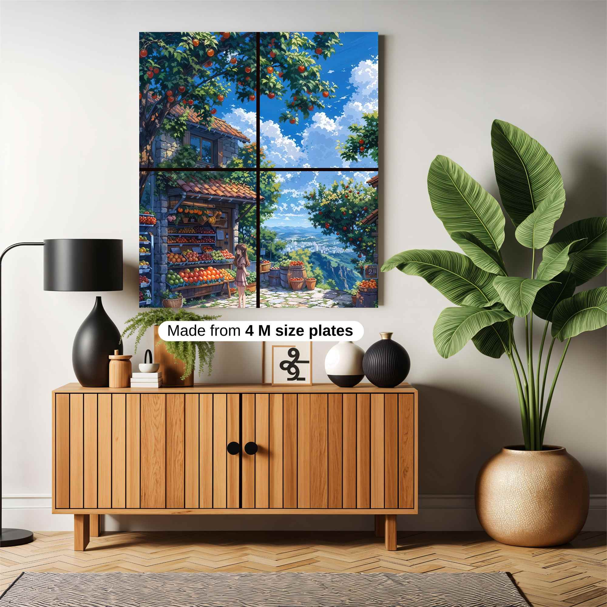 Orange Bliss Safe Wall Magnetic / M