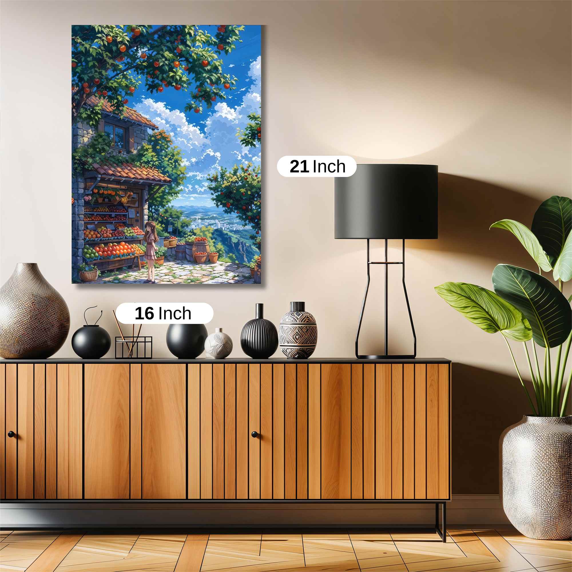 Orange Bliss Safe Wall Magnetic / M