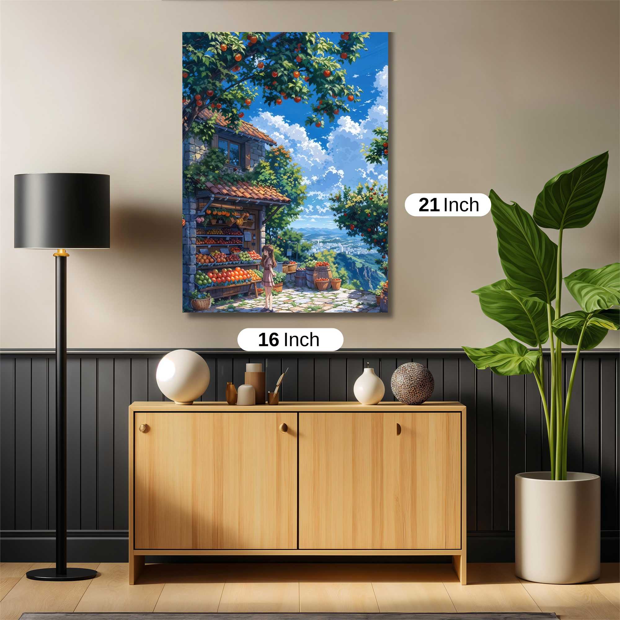 Orange Bliss Safe Wall Magnetic / M