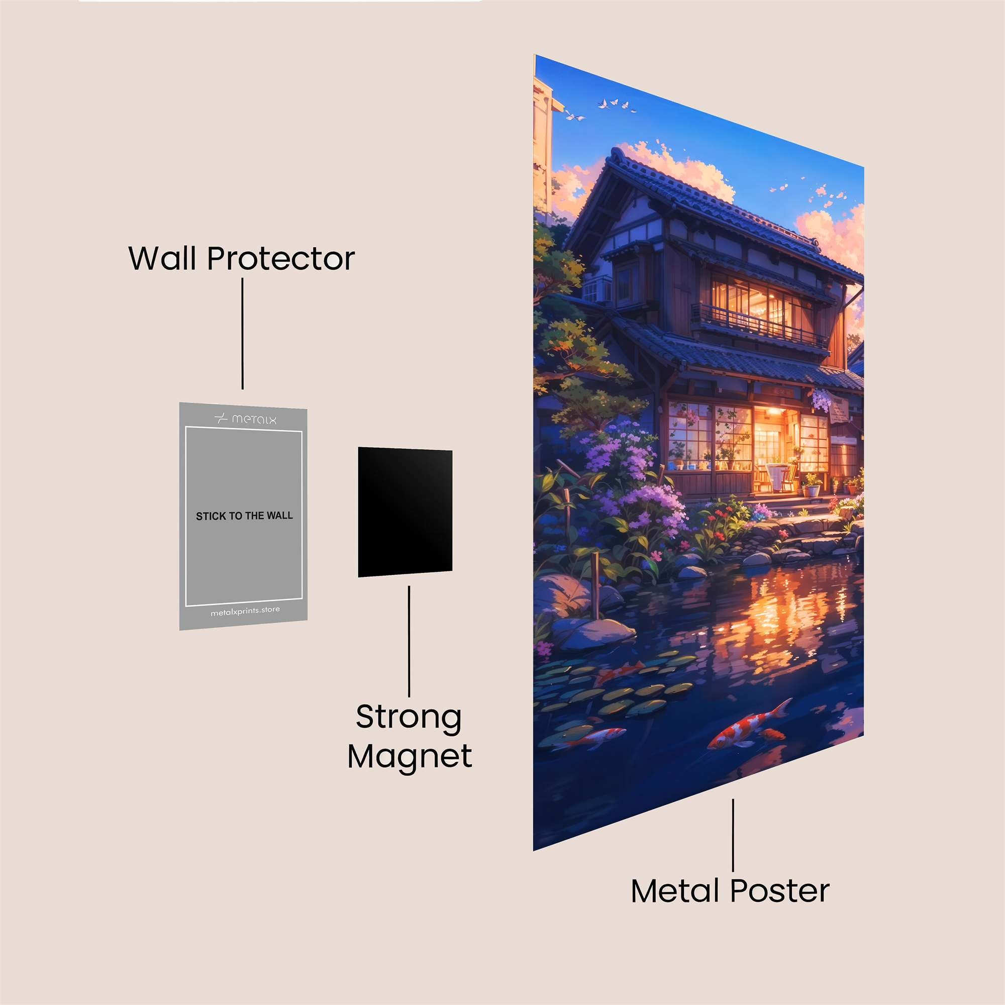 Tranquil Haven Safe Wall Magnetic / M