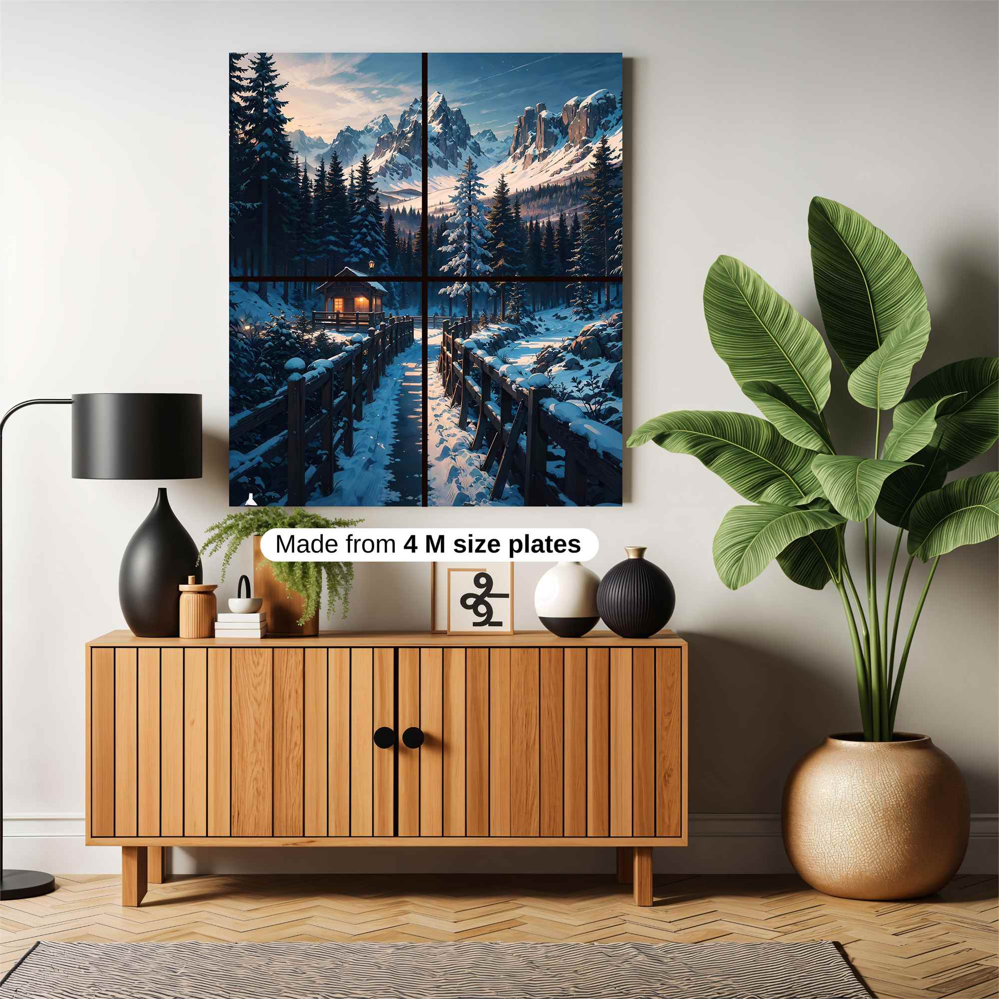 Cabin Serenity Safe Wall Magnetic / M