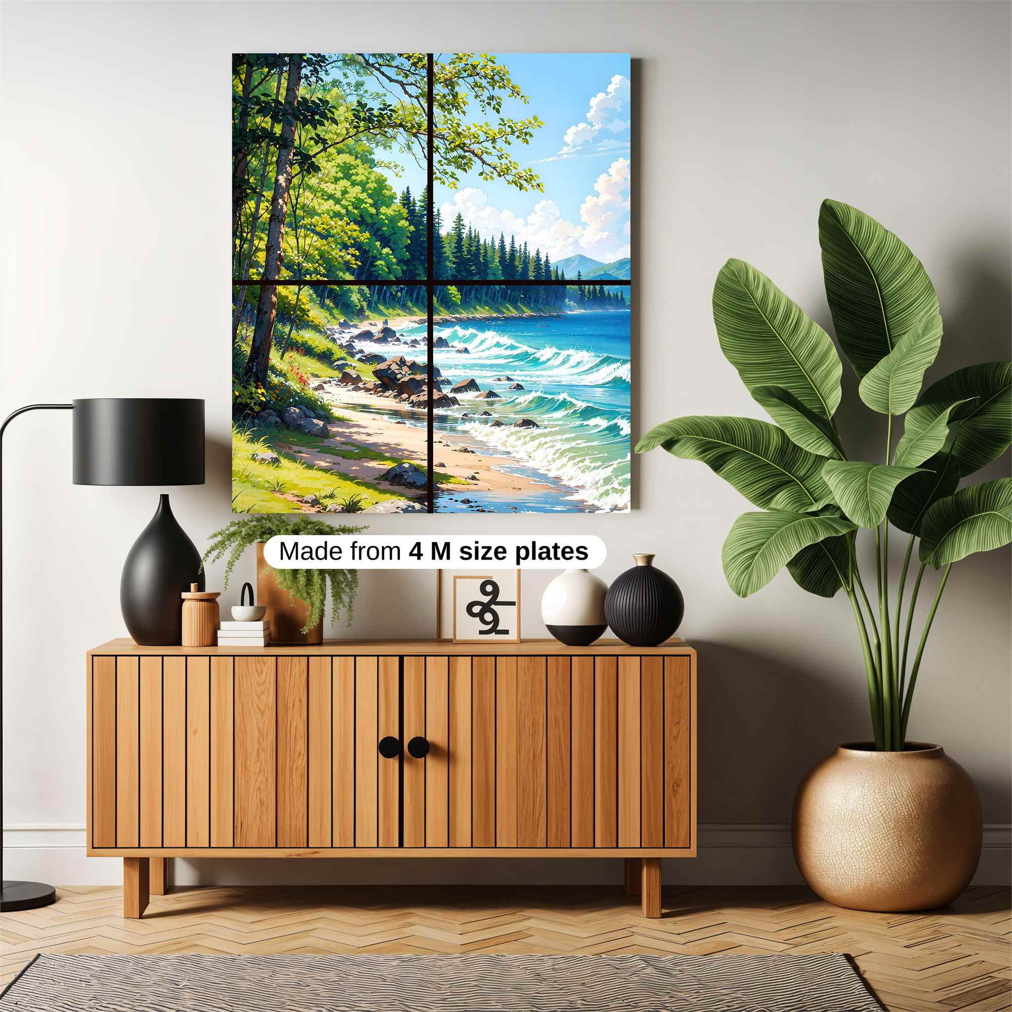 Forest Serenity Safe Wall Magnetic / M