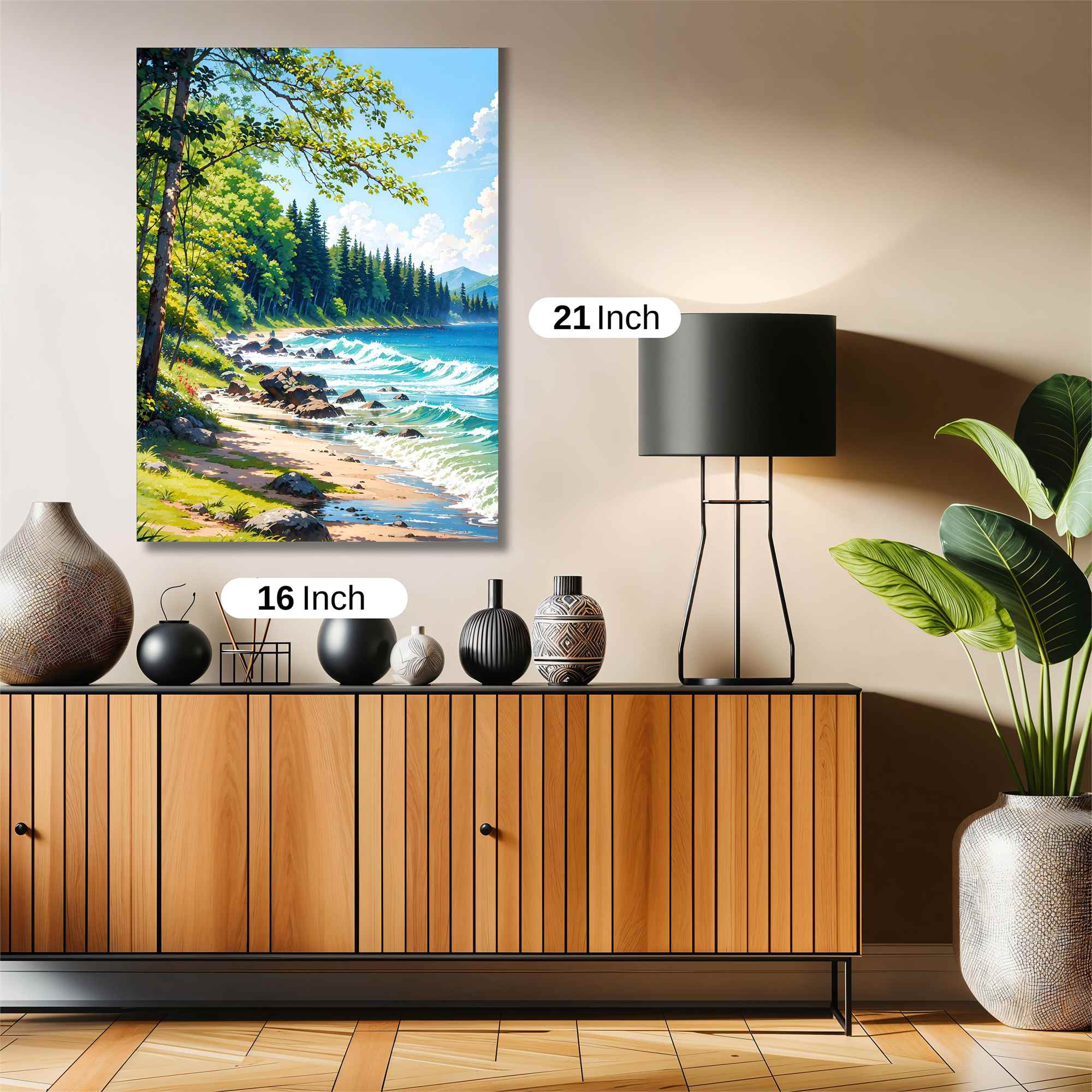 Forest Serenity Safe Wall Magnetic / M