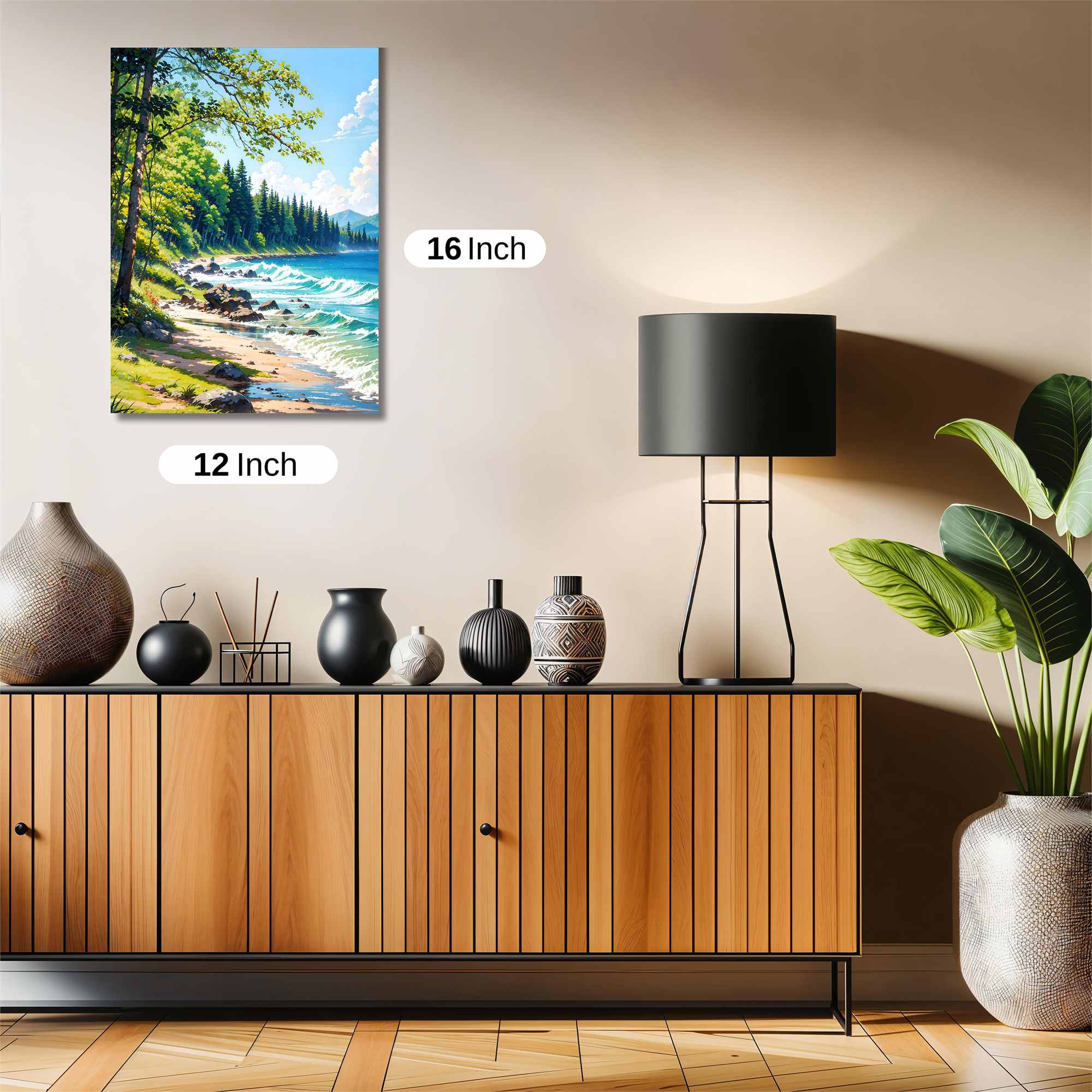 Forest Serenity Safe Wall Magnetic / M