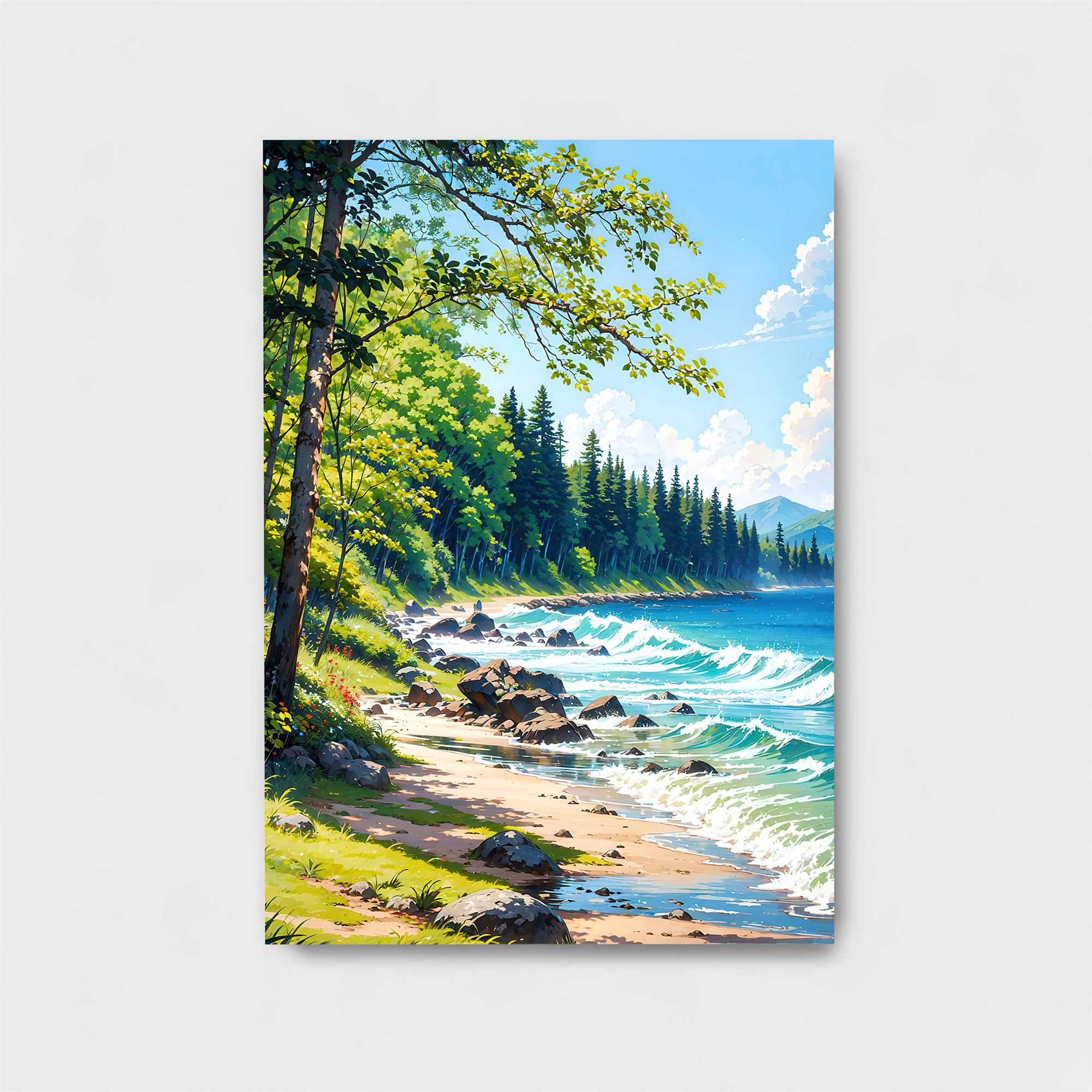 Forest Serenity Safe Wall Magnetic / M