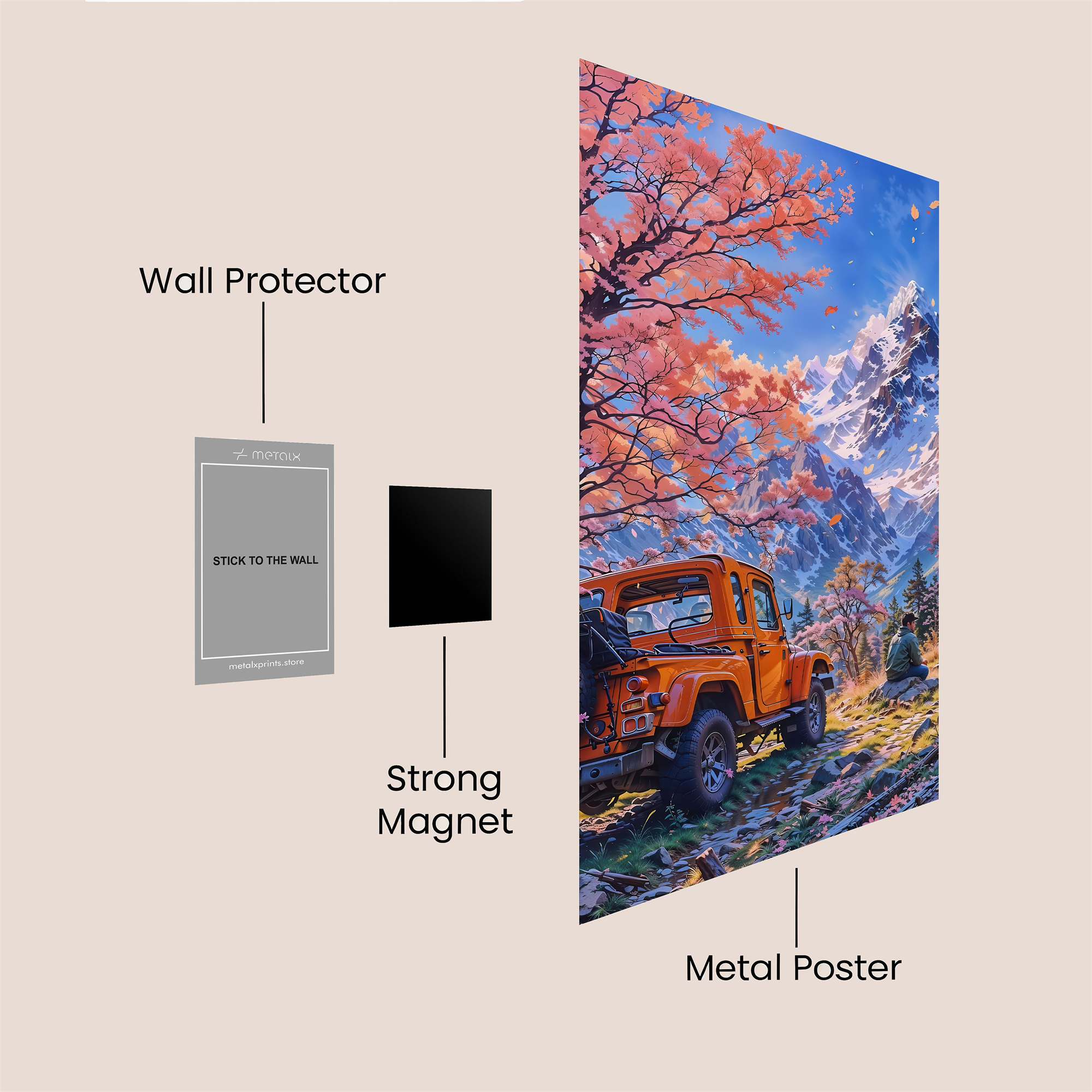 Autumn Serenity Safe Wall Magnetic / M