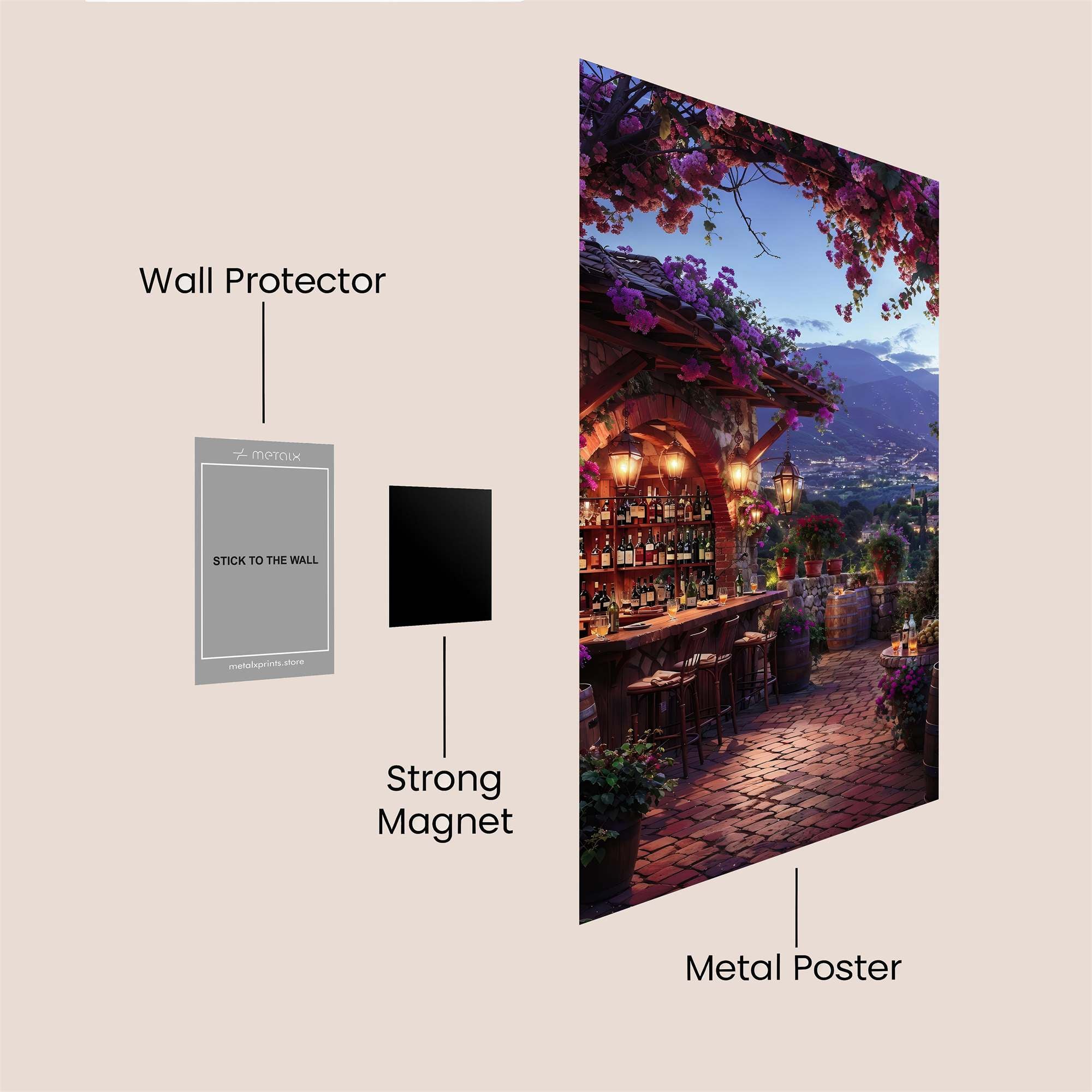 Twilight Tavern Safe Wall Magnetic / M