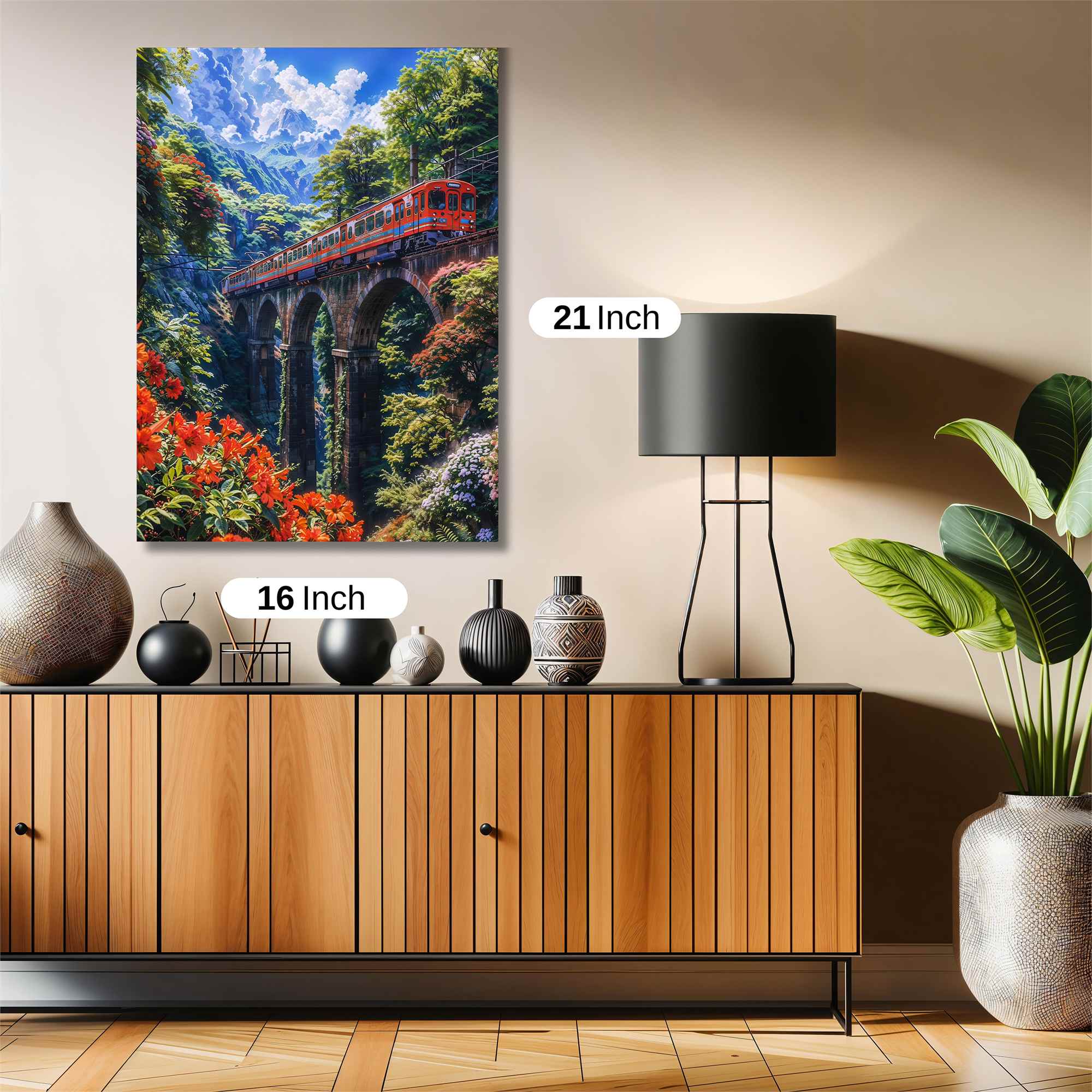 Train Tranquility Safe Wall Magnetic / M