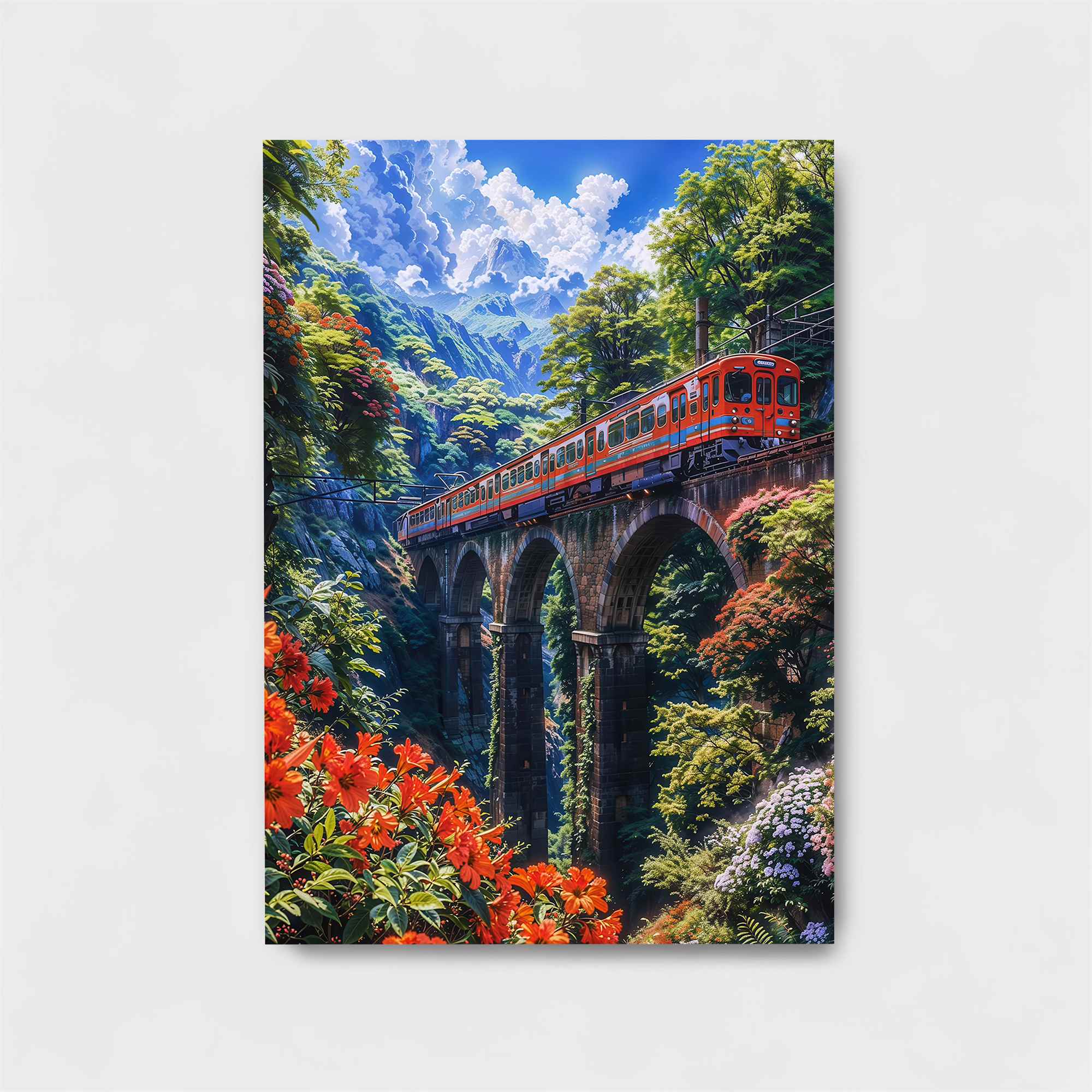 Train Tranquility Safe Wall Magnetic / M