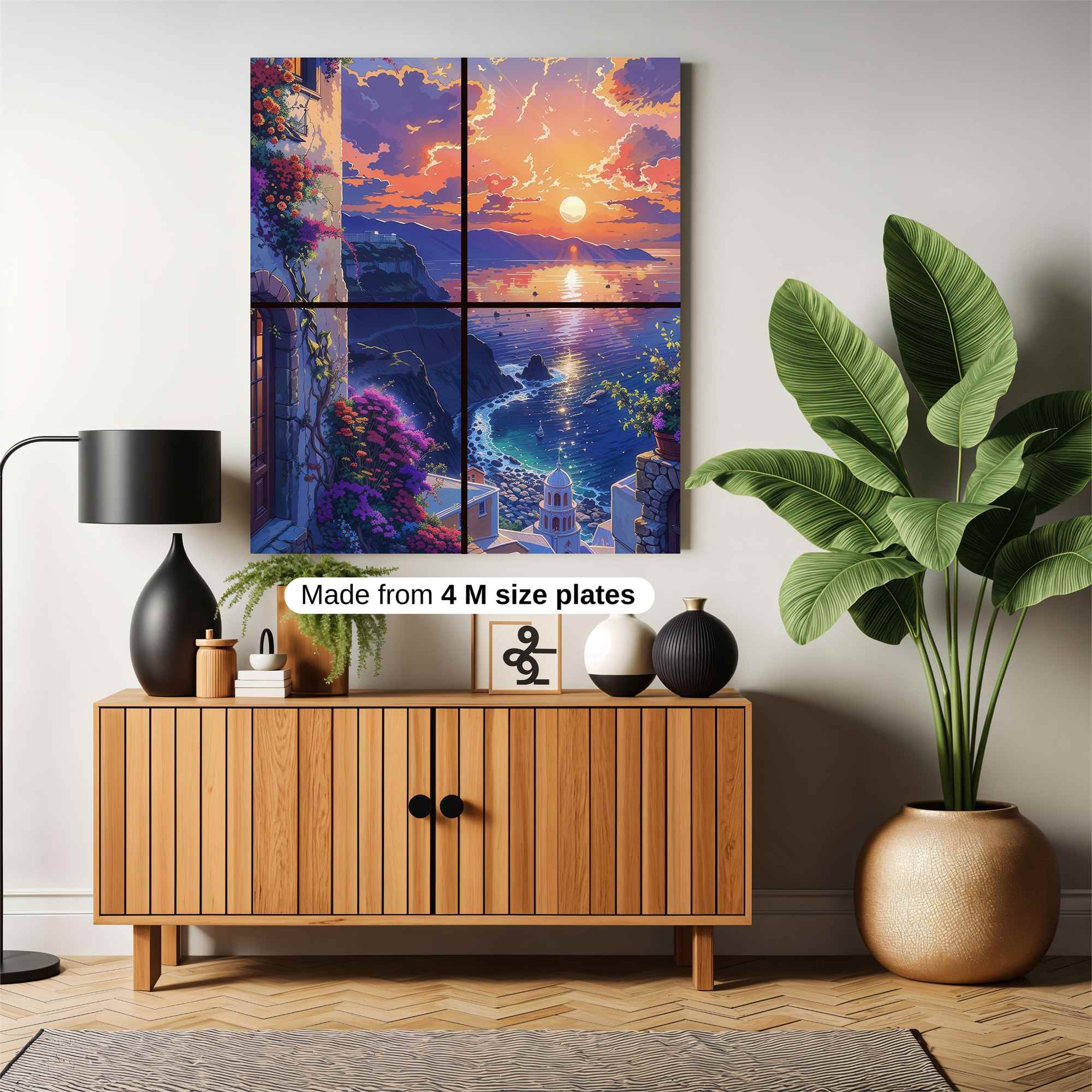 Sunset Serenity Safe Wall Magnetic / M