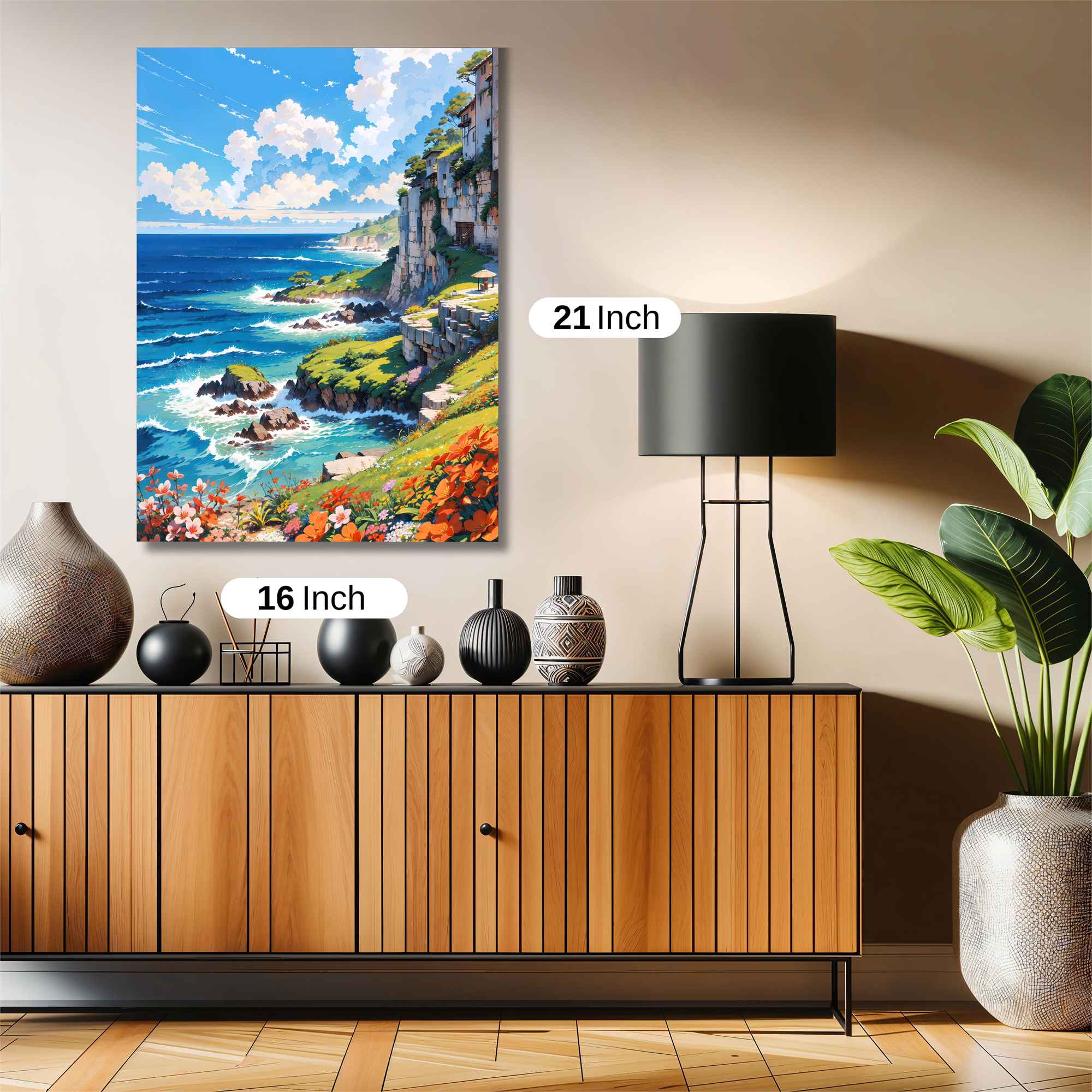 Cliffside Serenity Safe Wall Magnetic / M