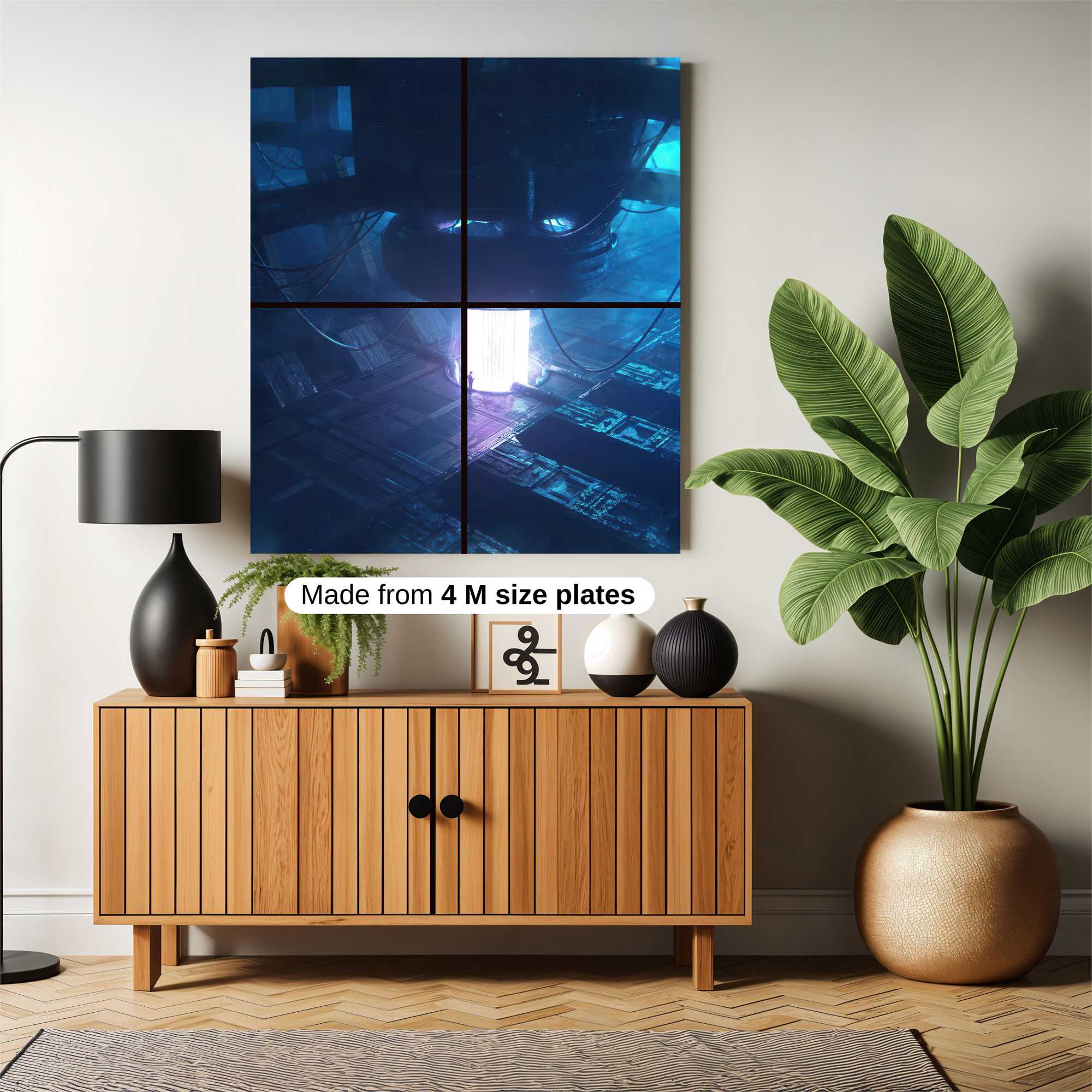 Mountain Serenity Safe Wall Magnetic / M