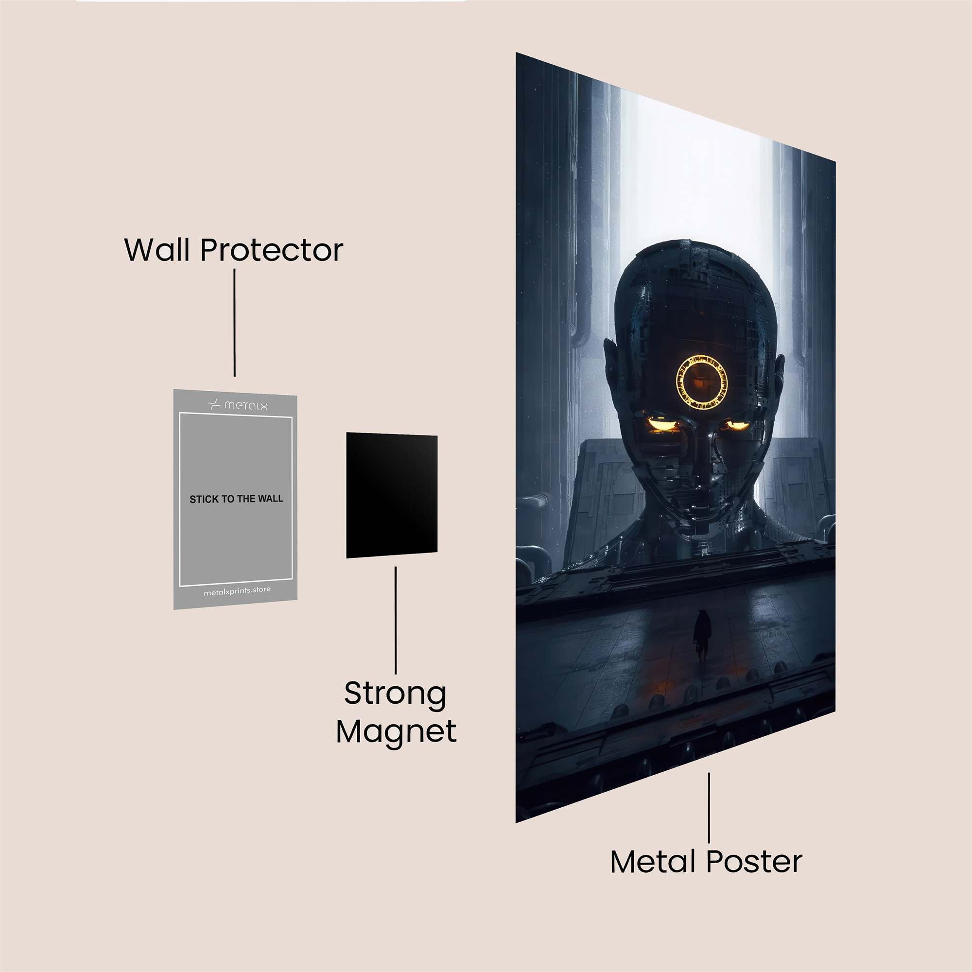 Cabin Serenity Safe Wall Magnetic / M