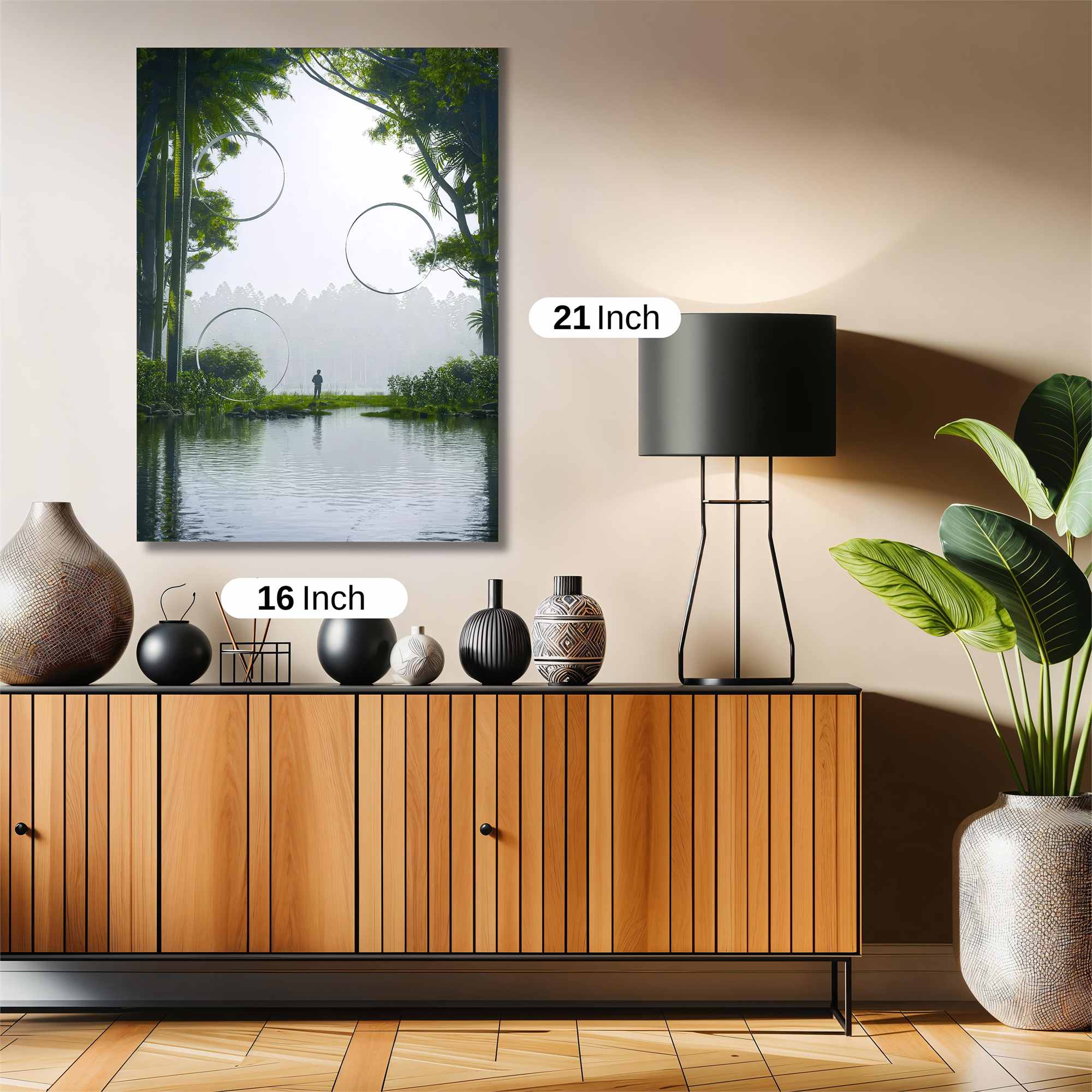 River Serenity Safe Wall Magnetic / M