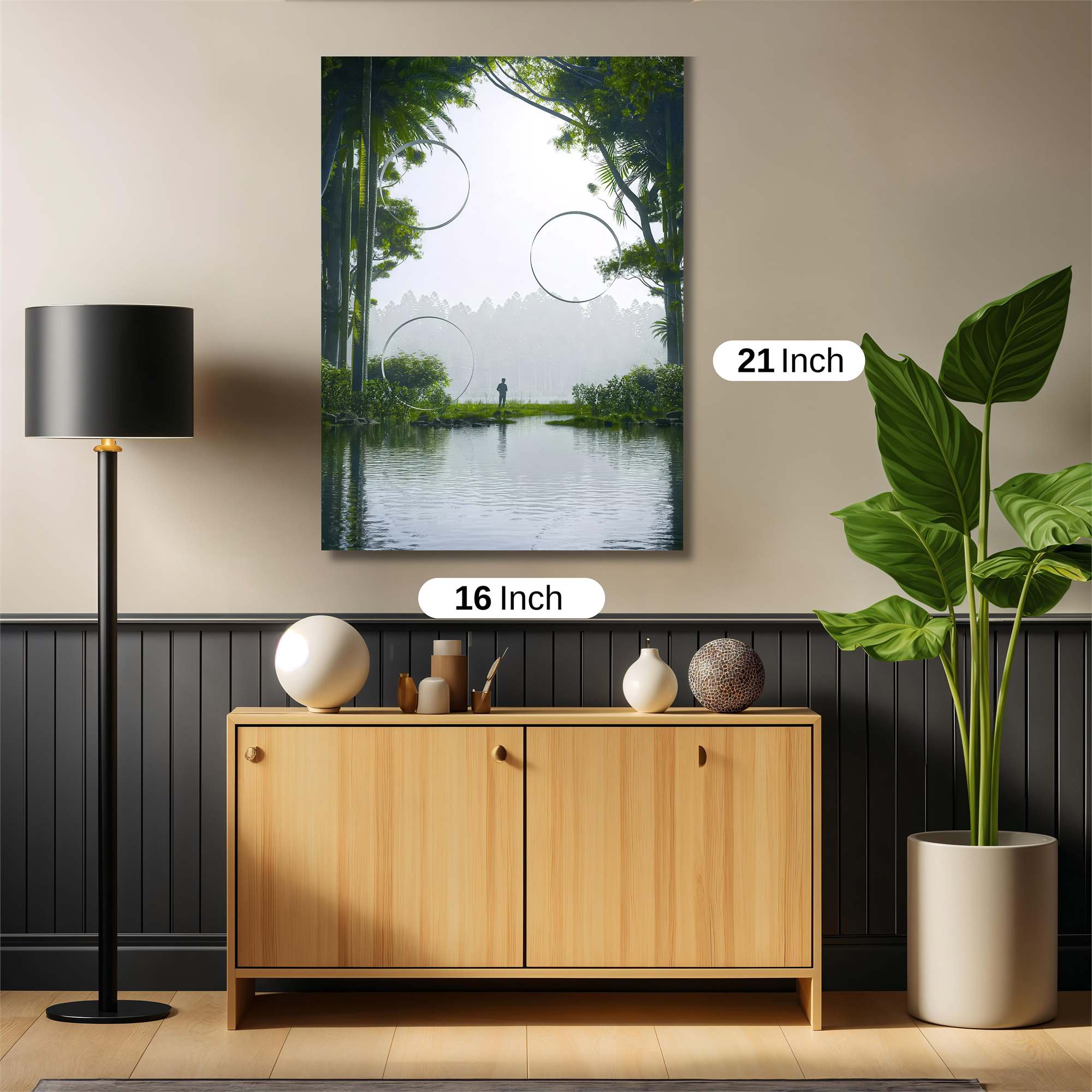 River Serenity Safe Wall Magnetic / M