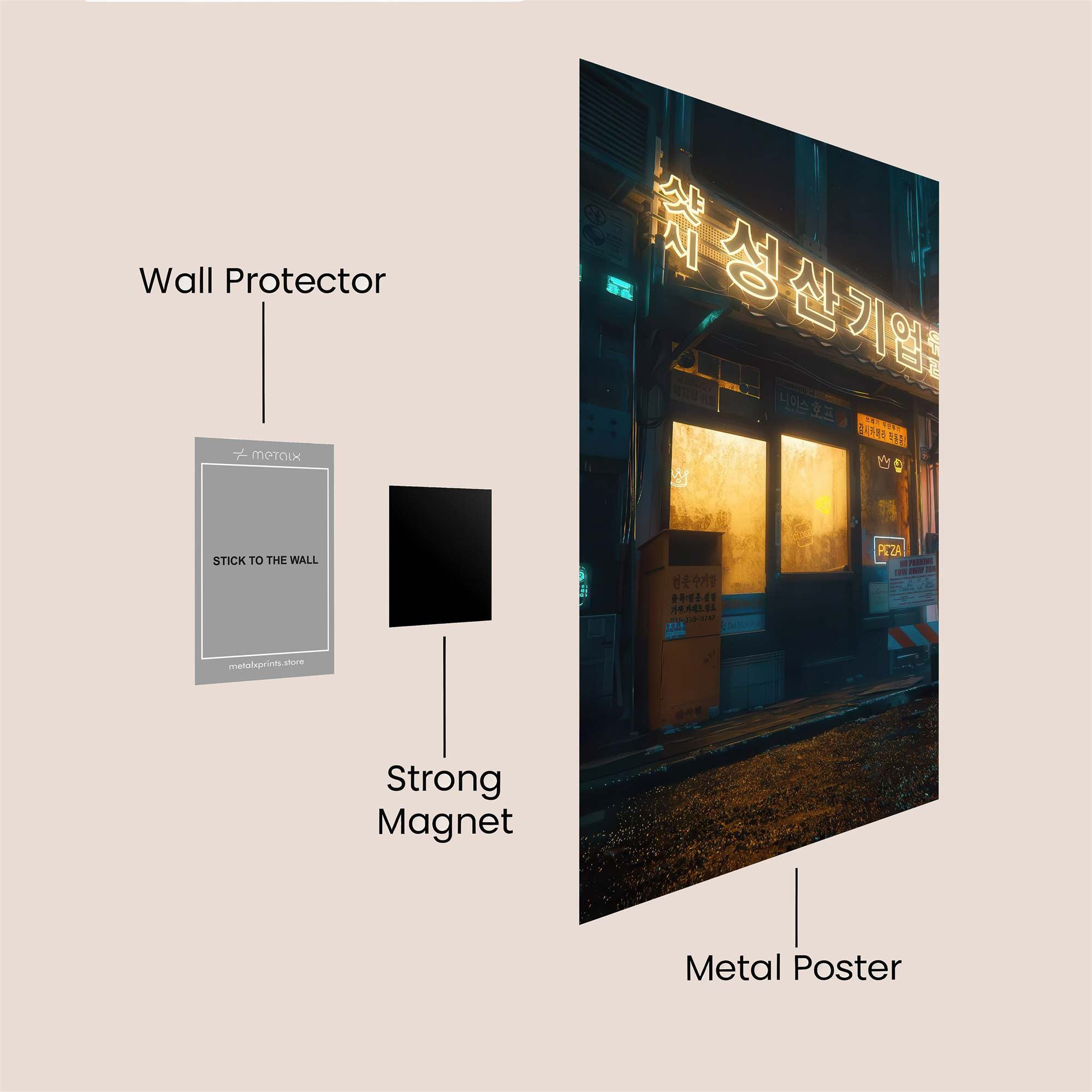 Miyazawa Dream Safe Wall Magnetic / M