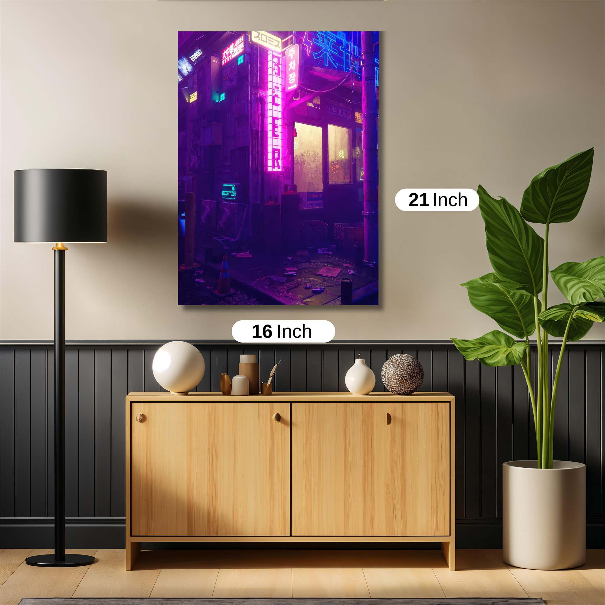 Mountain Serenity Safe Wall Magnetic / M