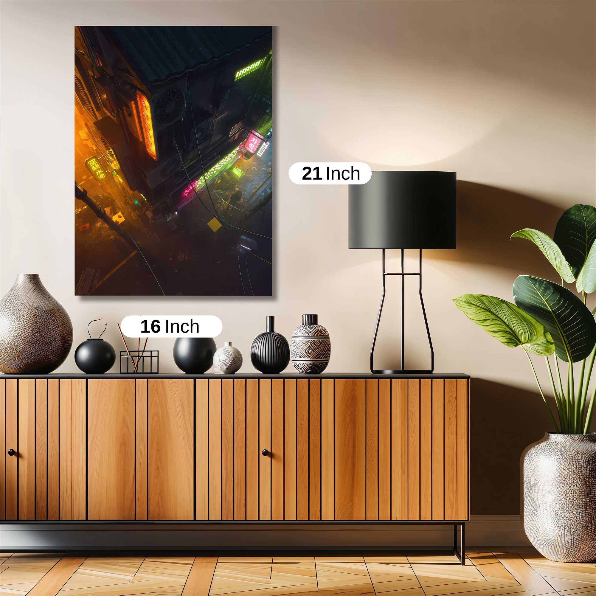 Sunlit Serenity Safe Wall Magnetic / M