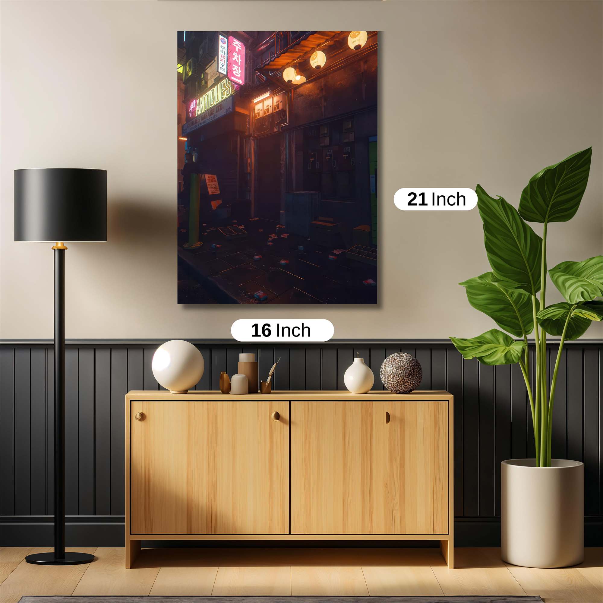 Sunset Serenity Safe Wall Magnetic / M