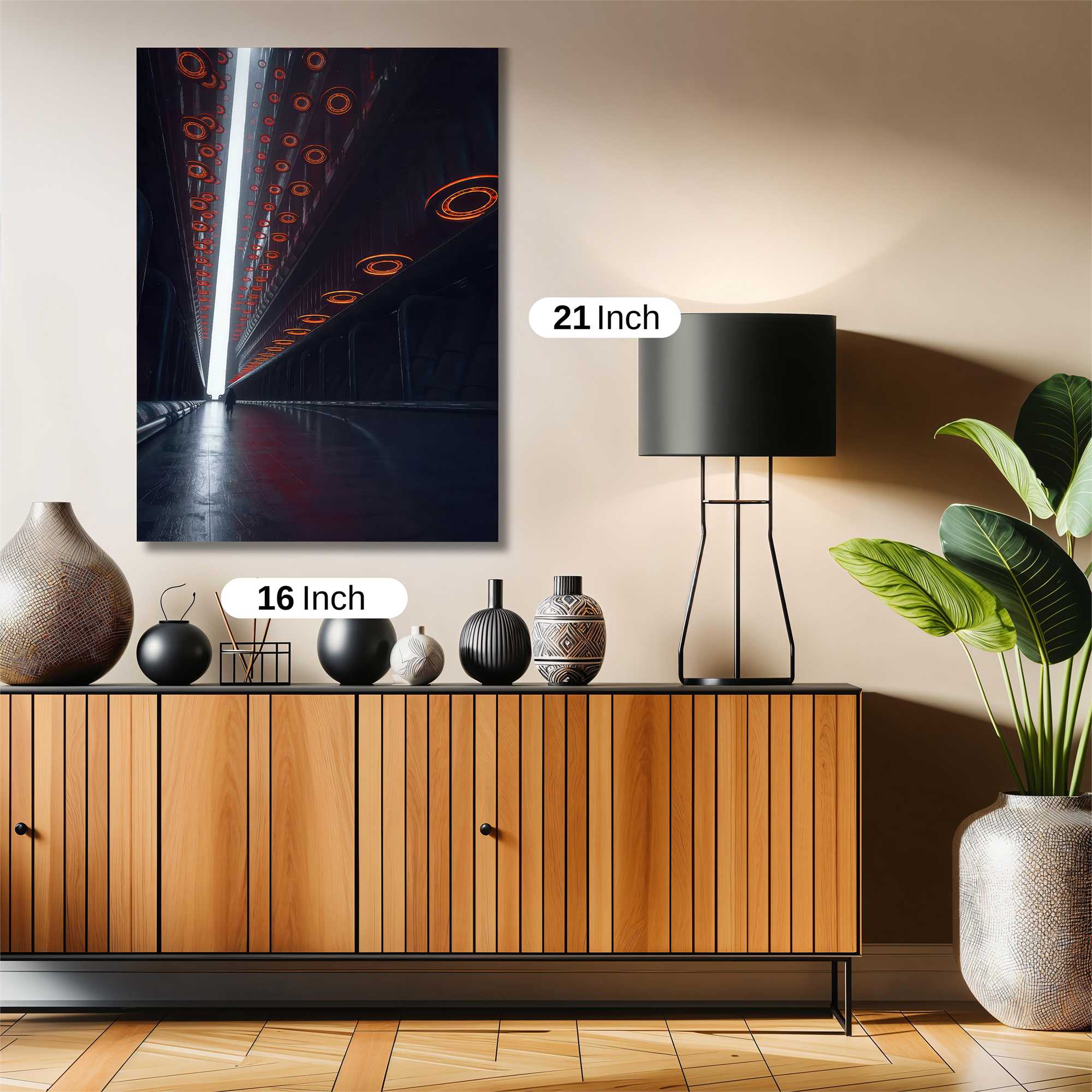 Moonlit Serenity Safe Wall Magnetic / M