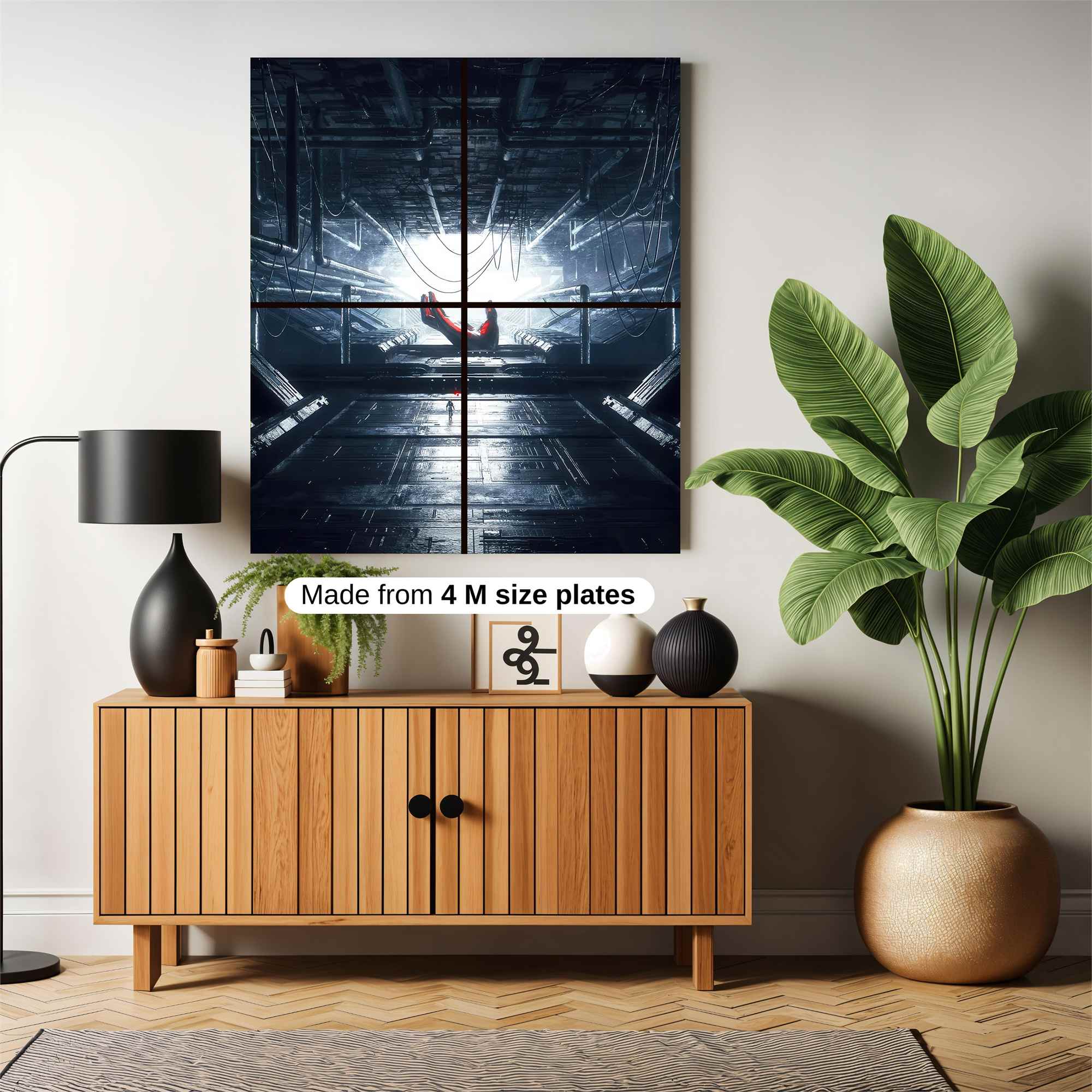 Mountain Serenity Safe Wall Magnetic / M