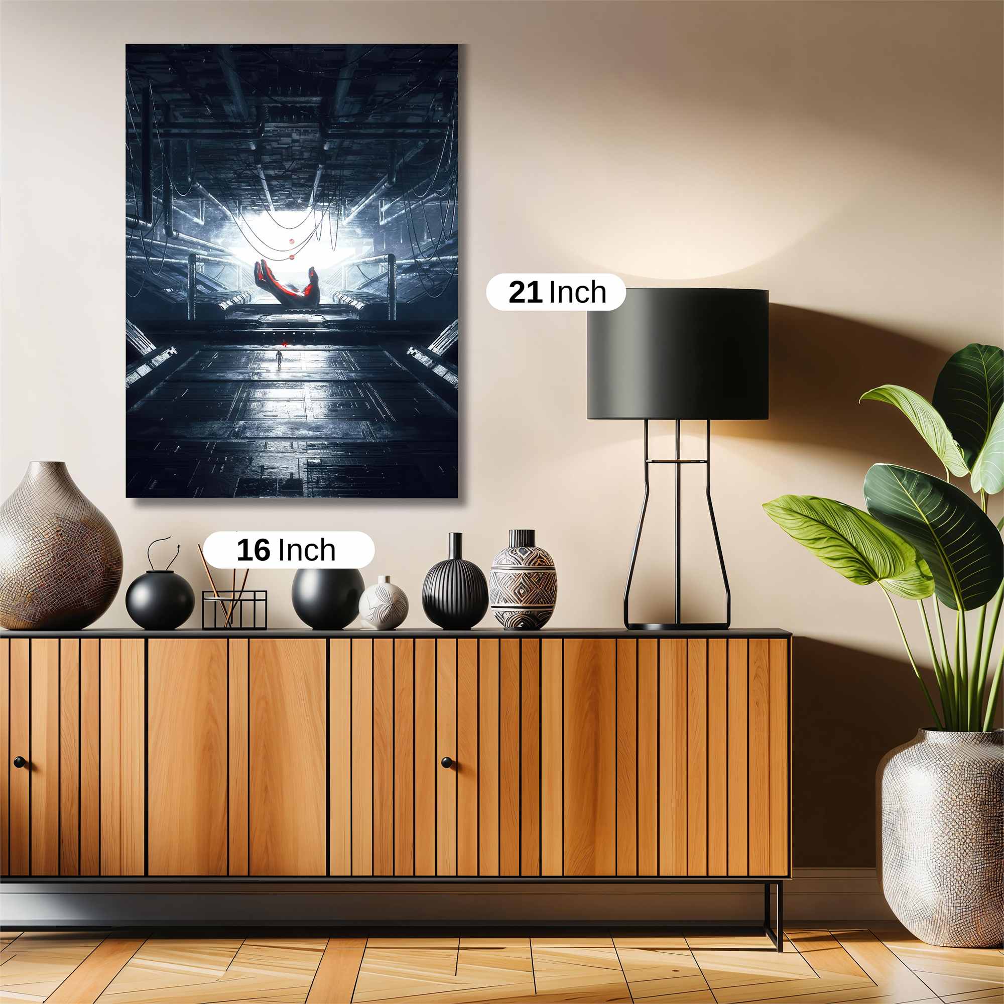 Mountain Serenity Safe Wall Magnetic / M