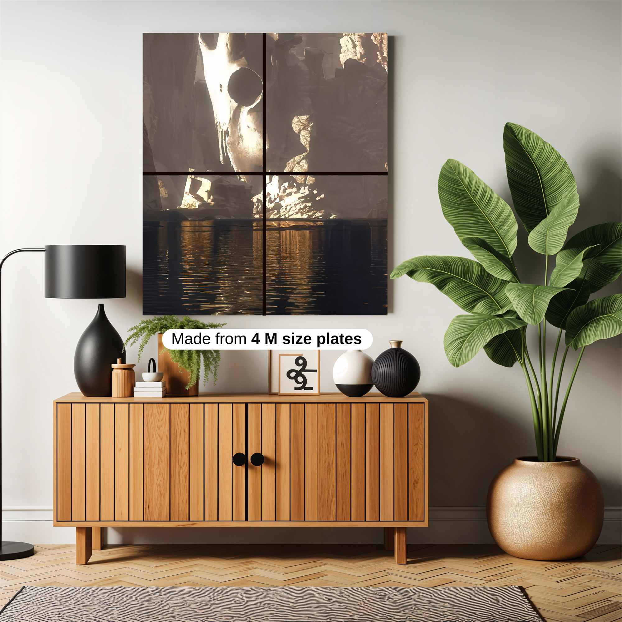 Cabin Tranquility Safe Wall Magnetic / M