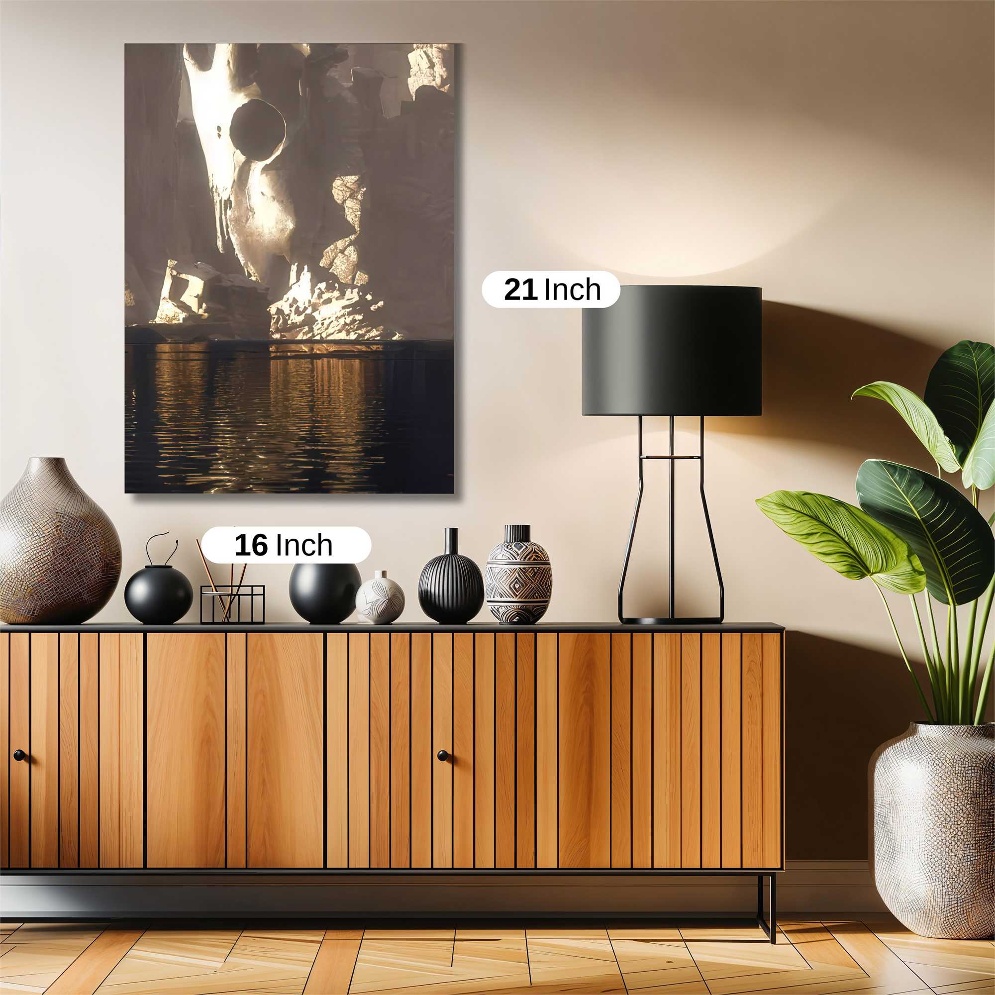 Cabin Tranquility Safe Wall Magnetic / M