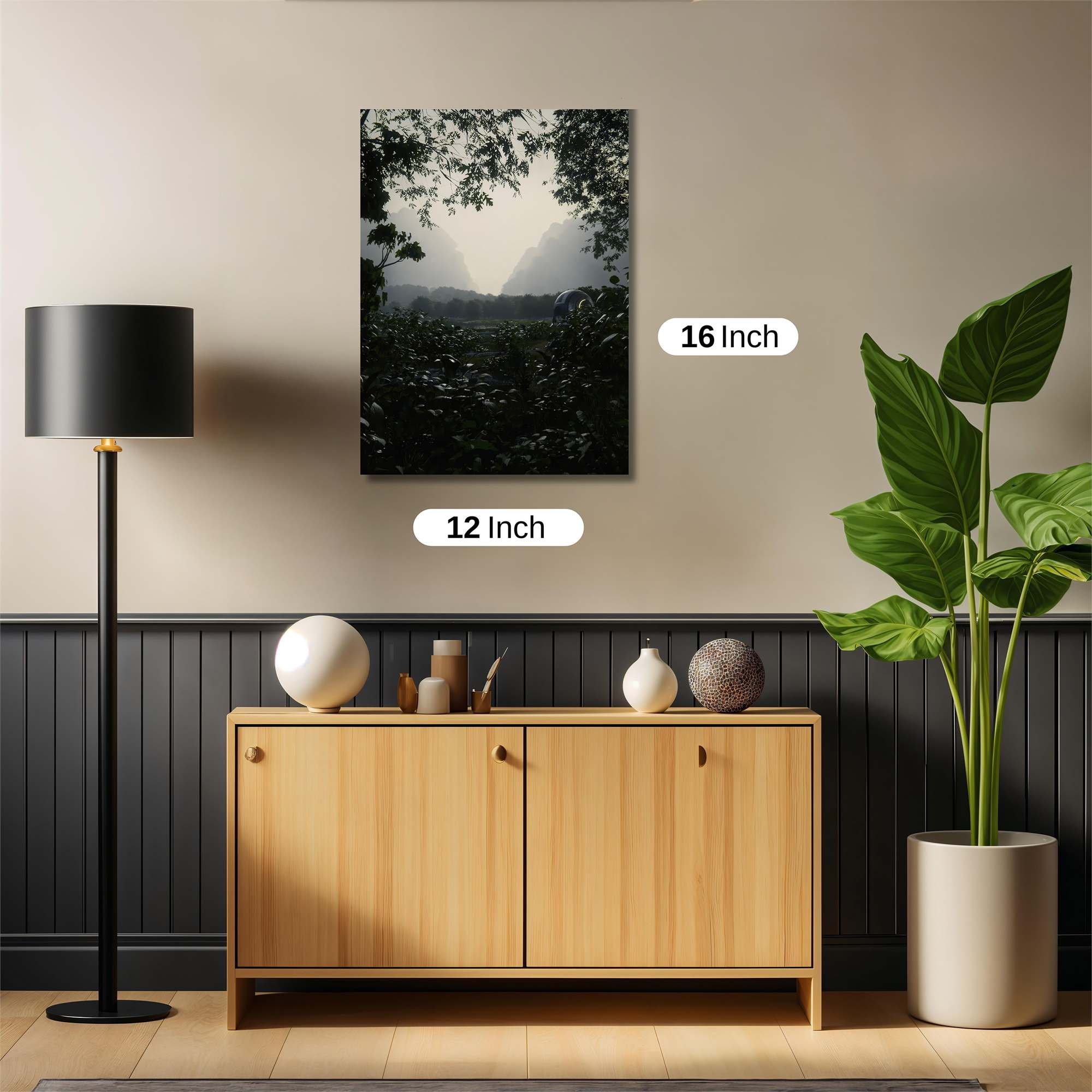 Cabin Serenity Safe Wall Magnetic / M