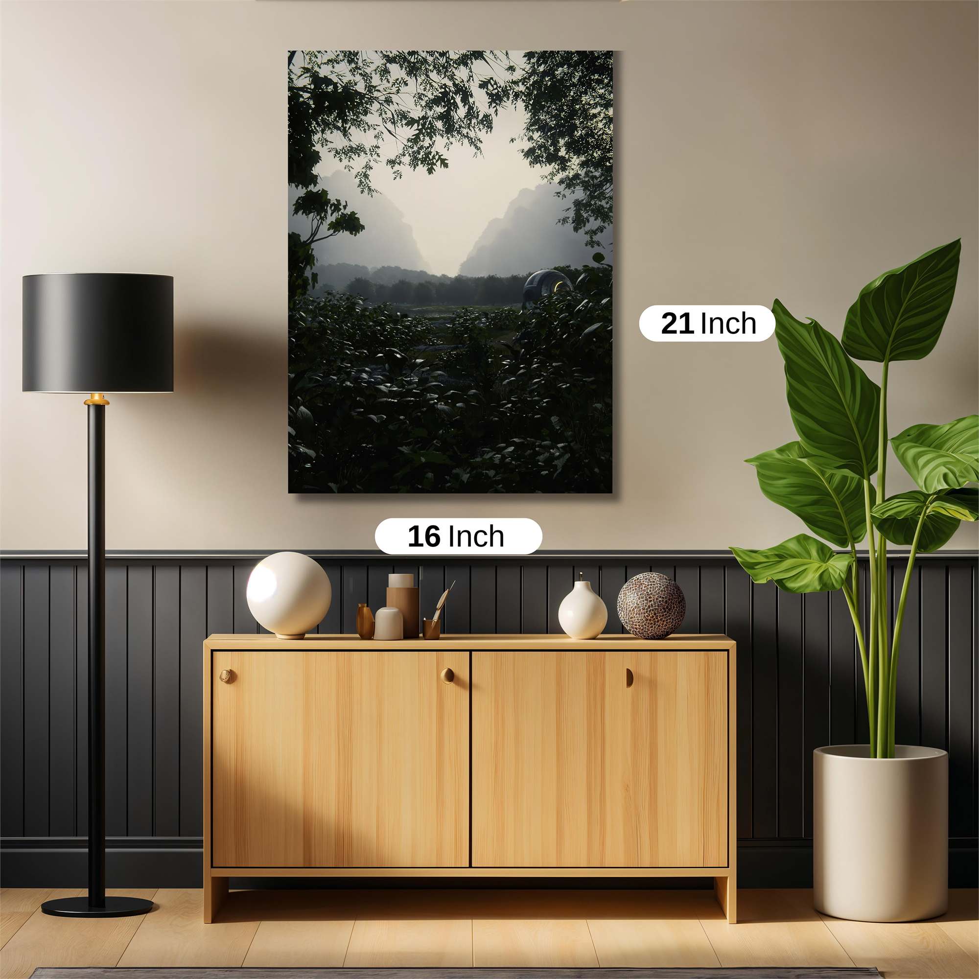 Cabin Serenity Safe Wall Magnetic / M