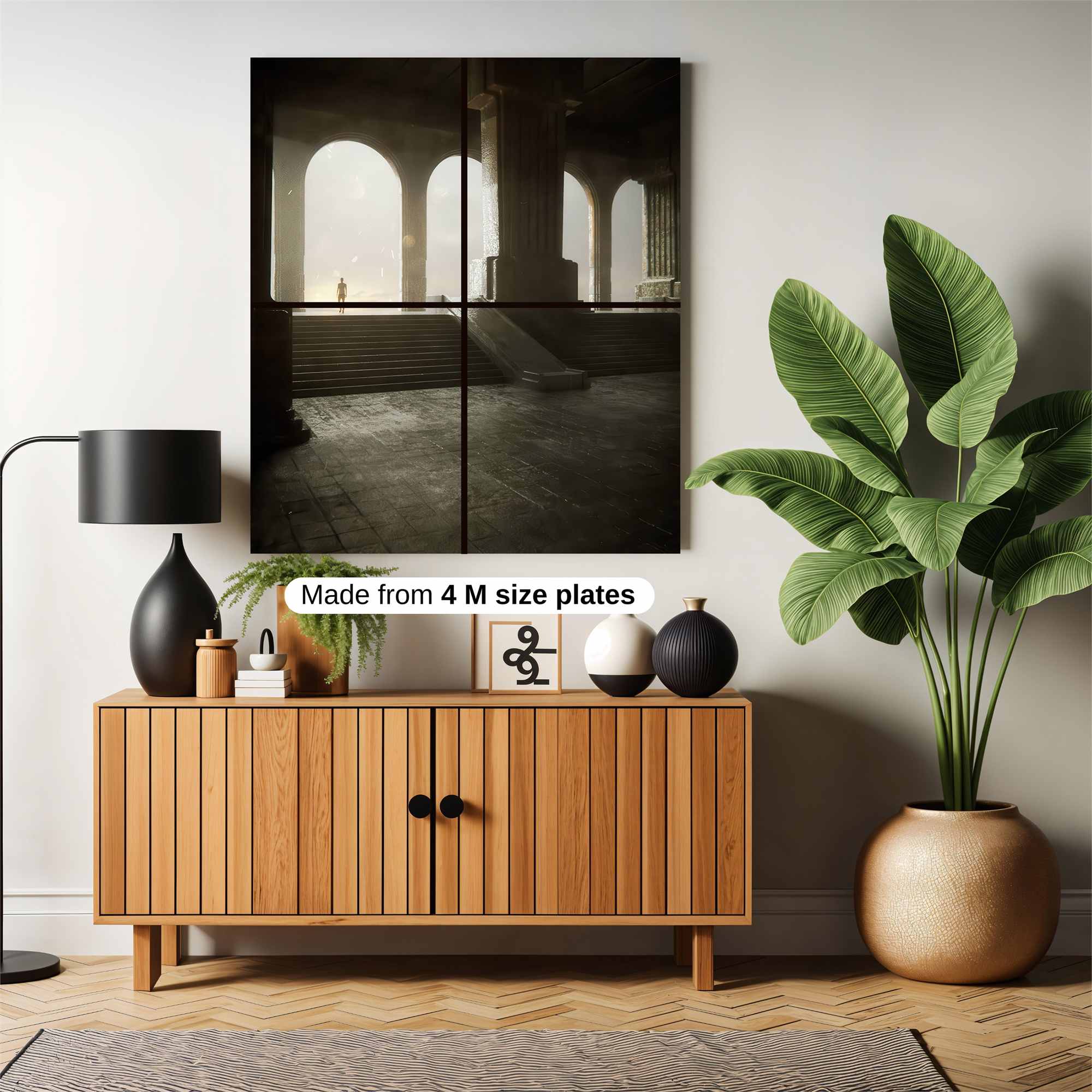Rusty Nostalgia Safe Wall Magnetic / M
