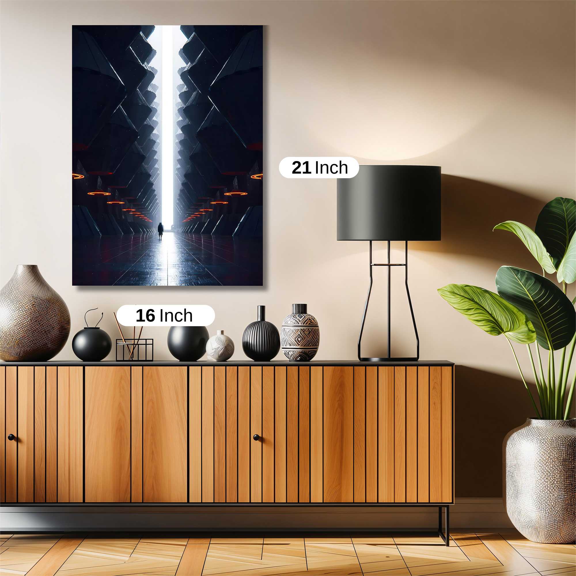 Sunset Serenity Safe Wall Magnetic / M